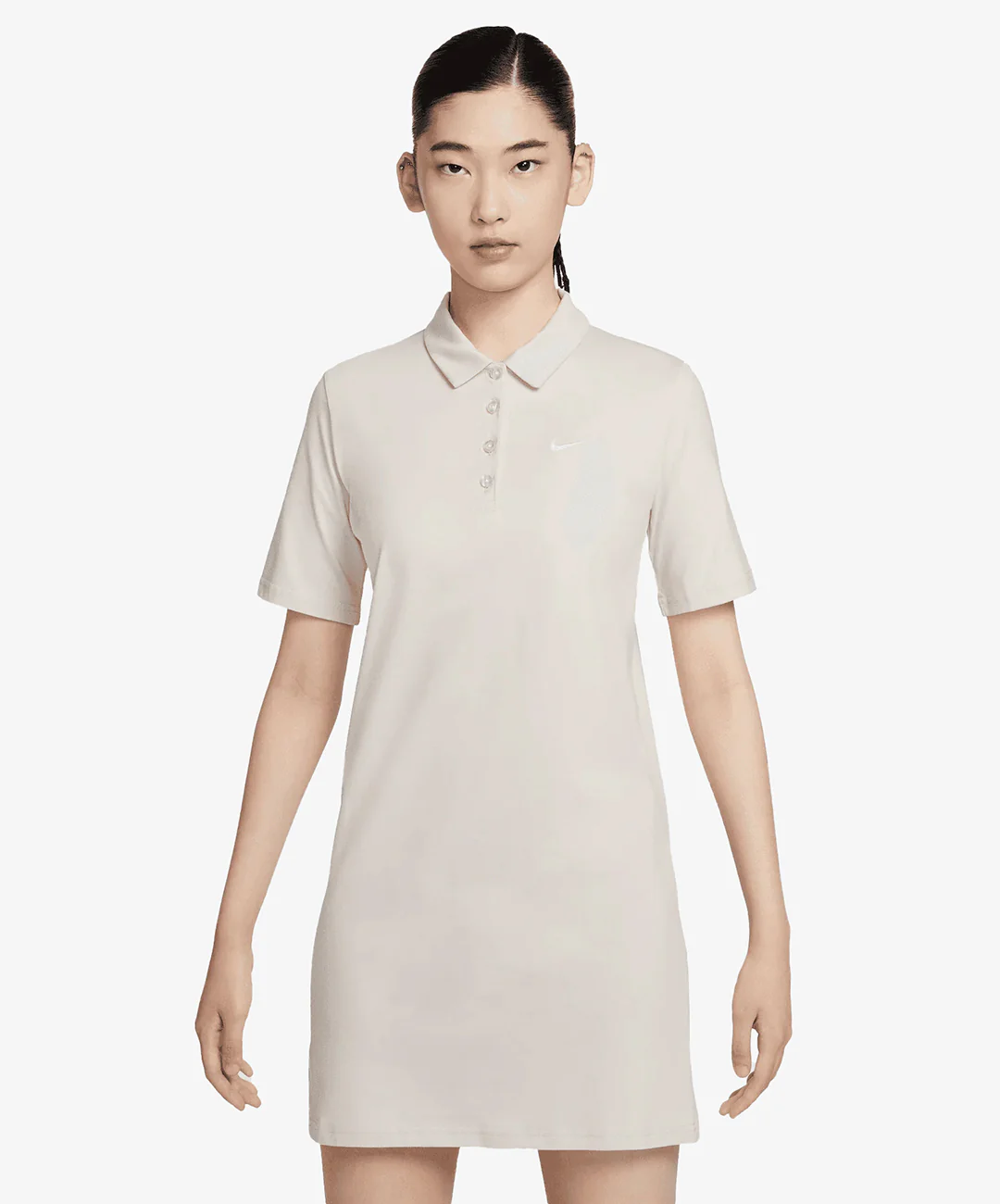 NIKE | SPORTSWEAR DRESS { LT OREWOOD BRN/WHITE
