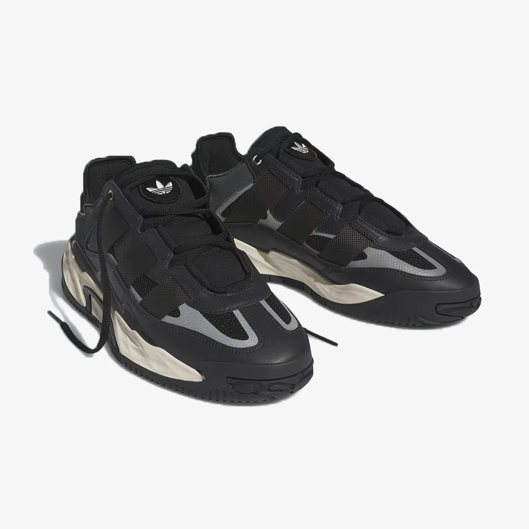 Adidas Originals | NITEBALL { BLACK/WHITE - Image 2