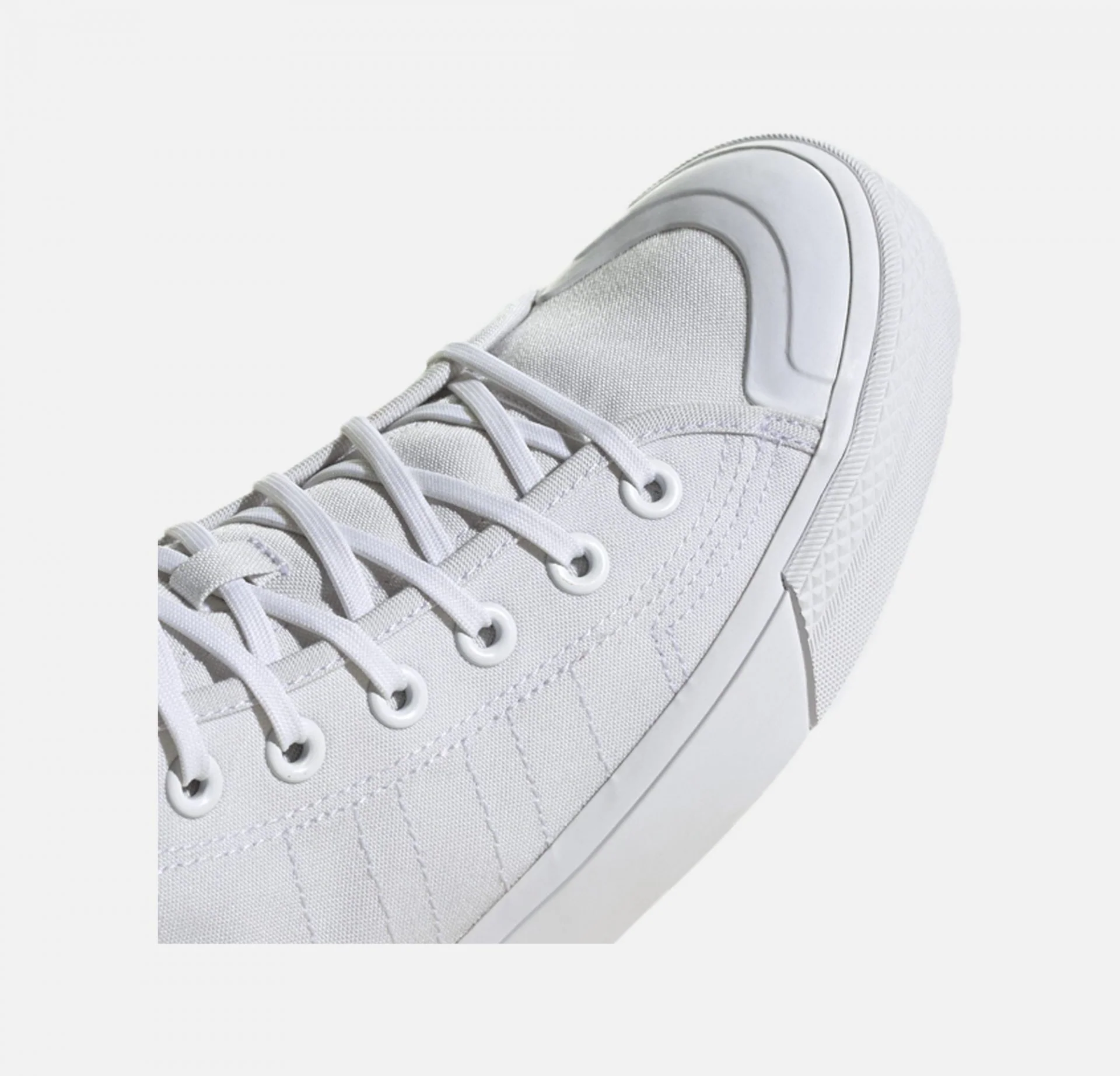 Adidas Originals | NIZZA HI { CLOUD WHITE - Image 4