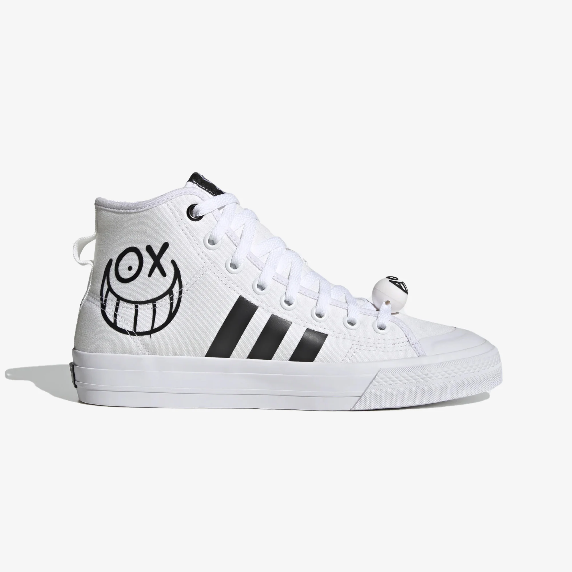 Adidas Originals | NIZZA HIGH RF X ANDRÉ SARAIVA { SEMI PINK GLOW/CORE BLACK/CLOUD WHITE