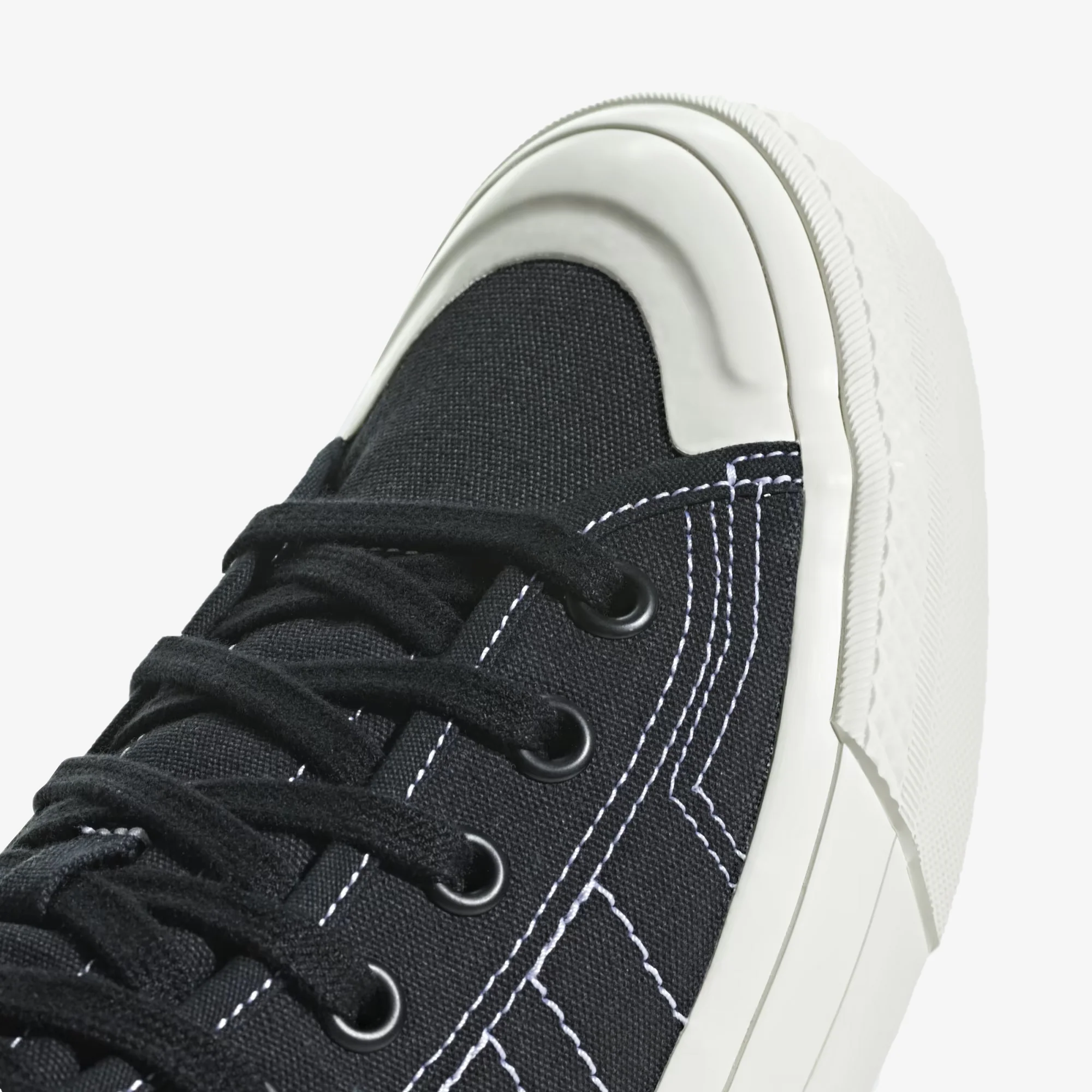 Adidas Originals | NIZZA RF HI { CORE BLACK/WHITE/OFF WHITE - Image 4
