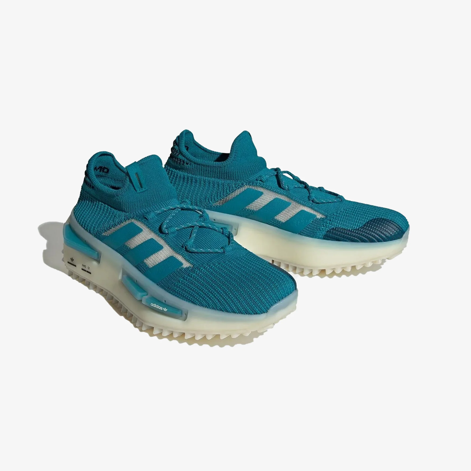 Adidas Originals | NMD_S1 SCHUH { ACTIVE TEAL/CORE BLACK - Image 2
