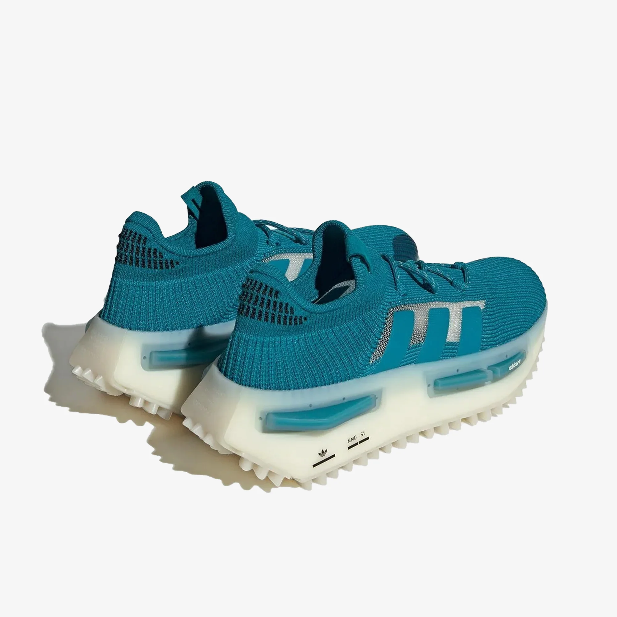 Adidas Originals | NMD_S1 SCHUH { ACTIVE TEAL/CORE BLACK - Image 3