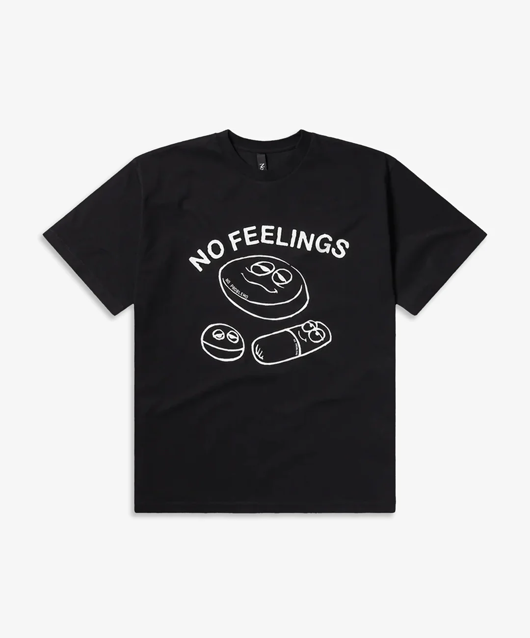 NO PROBLEMO | HARD FEELINGS SS TEE { BLACK