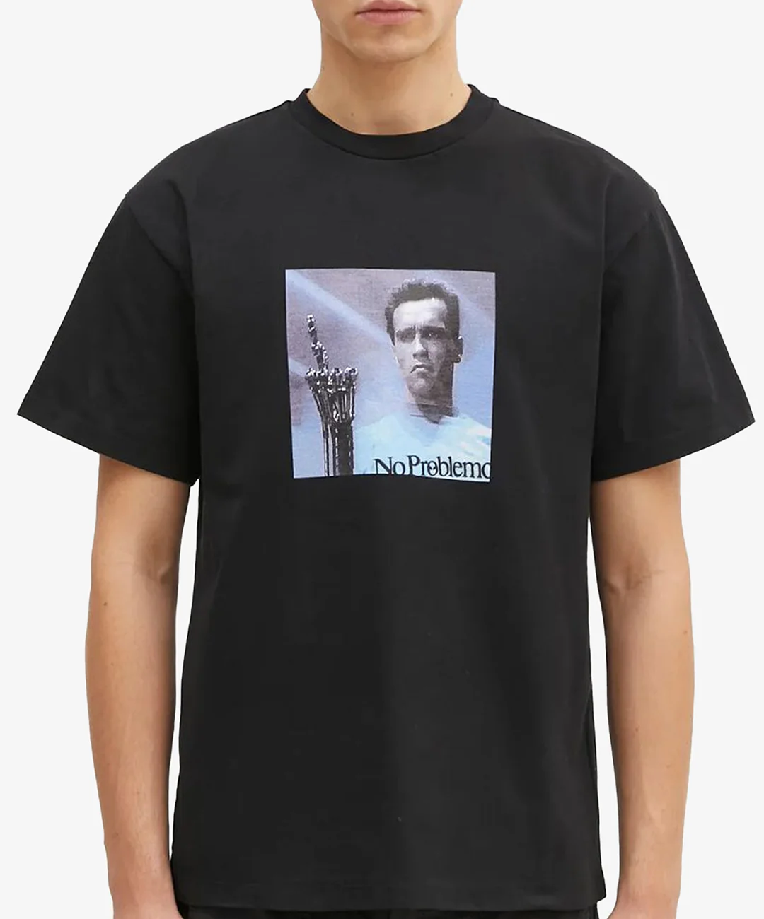 NO PROBLEMO | I'LL BE BACK SS TEE { BLACK - Image 3