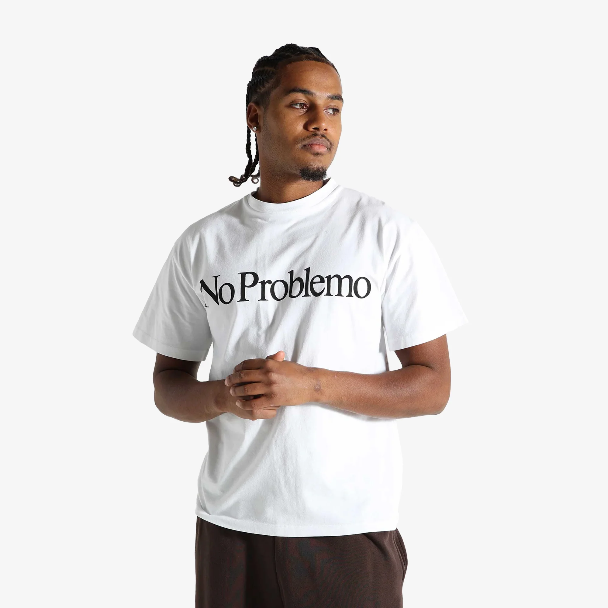 NO PROBLEMO | NO PROBLEMO SS TEE { WHITE - Image 2