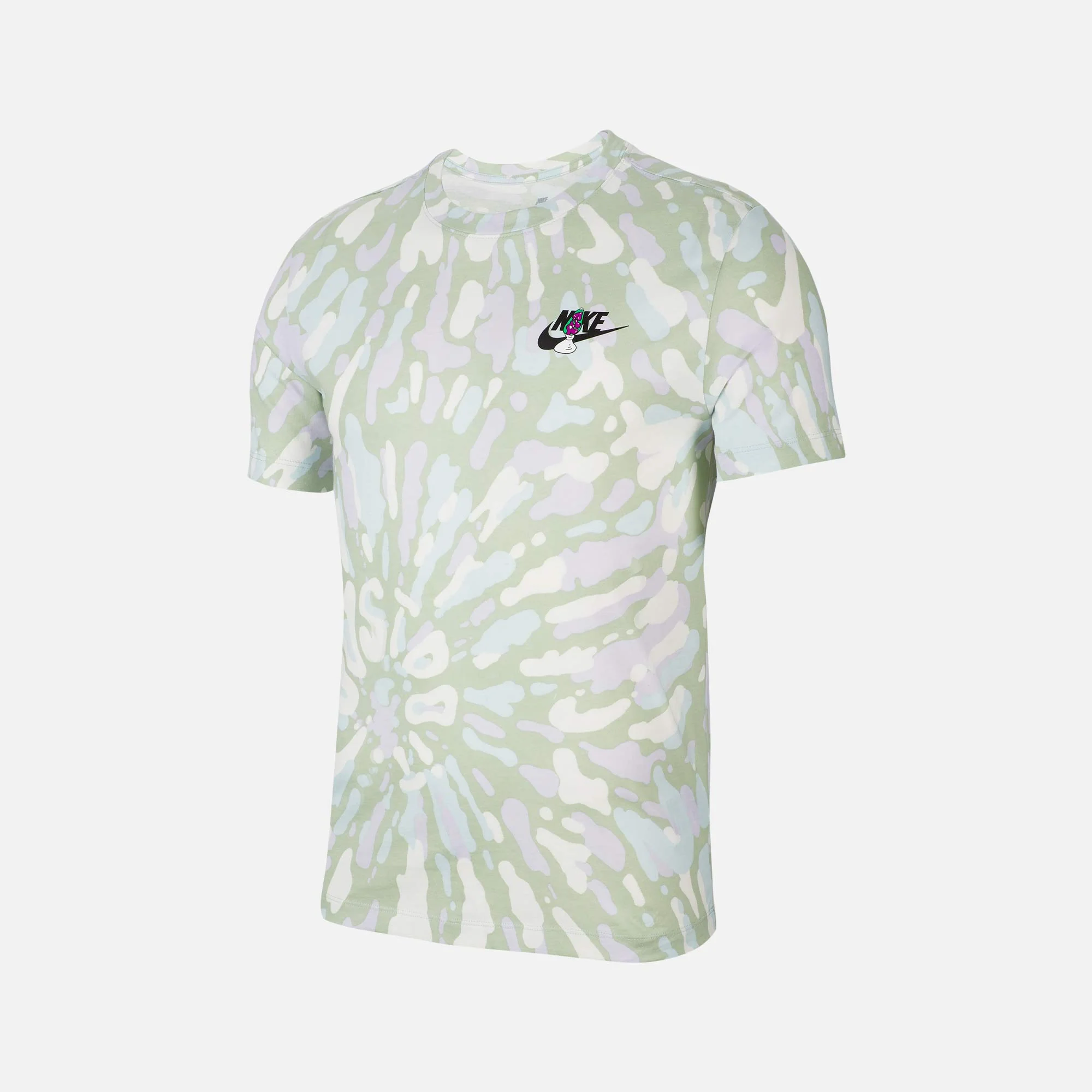 Nike | NSW BLACK LIGHT TIE DYE { SAIL / SEAFOAM