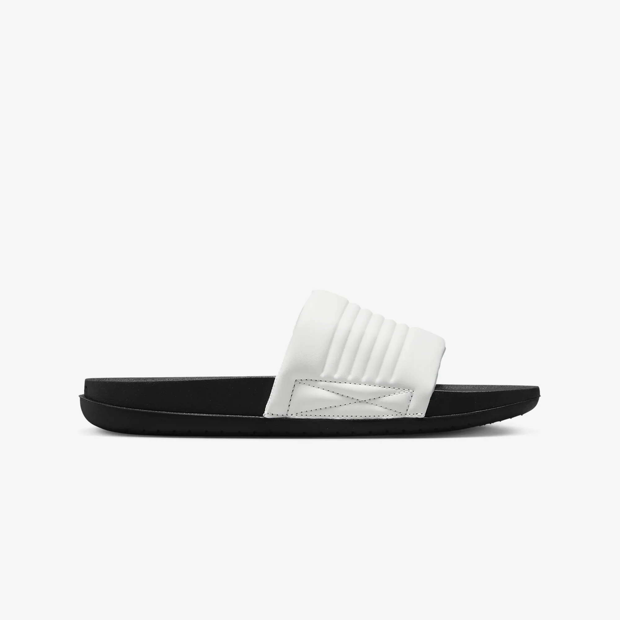 Nike | OFFCOURT ADJUST  { SUMMIT WHITE/SUMMIT WHITE-BLACK