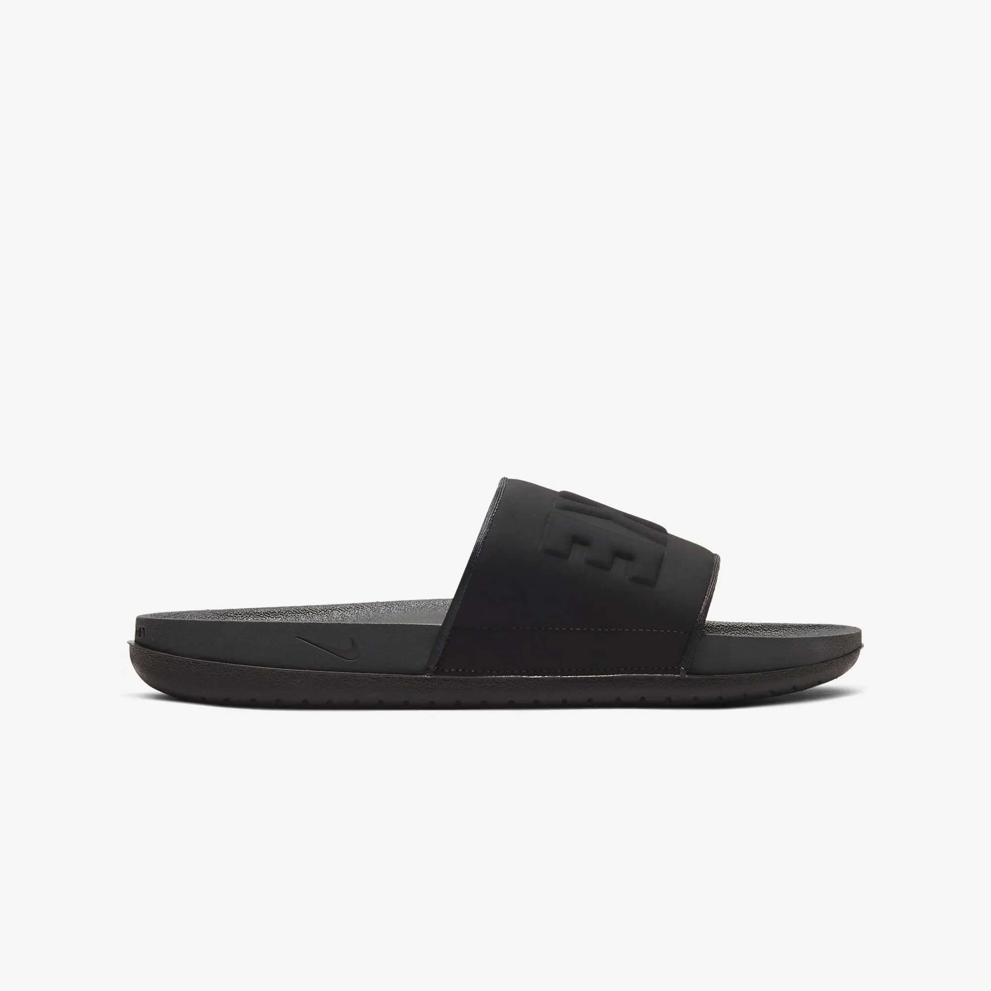 Nike | OFFCOURT  { ANTHRACITE/BLACK-BLACK