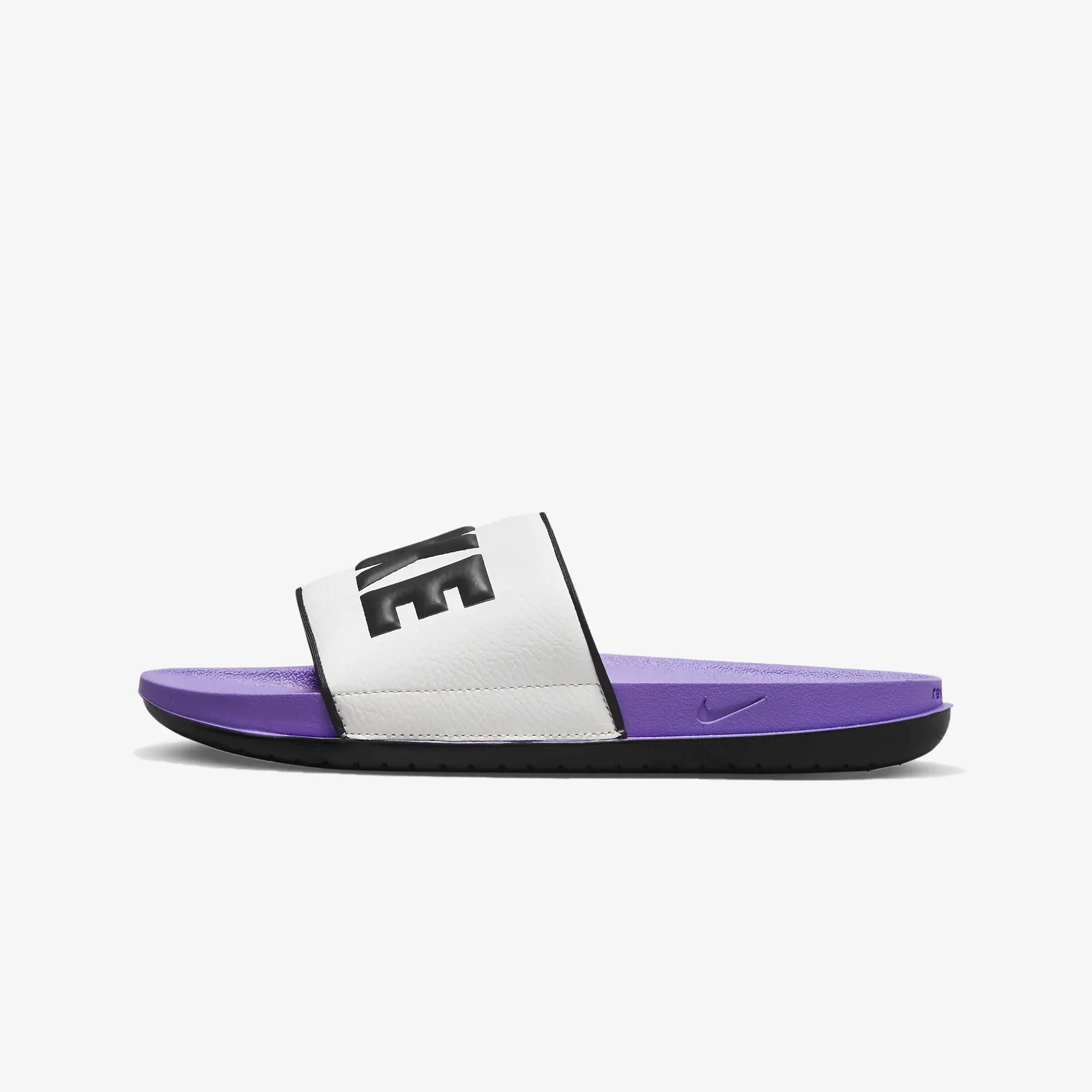 Nike | OFFCOURT  { SUMMIT WHITE/BLACK-ACTION GRAPE - Image 3