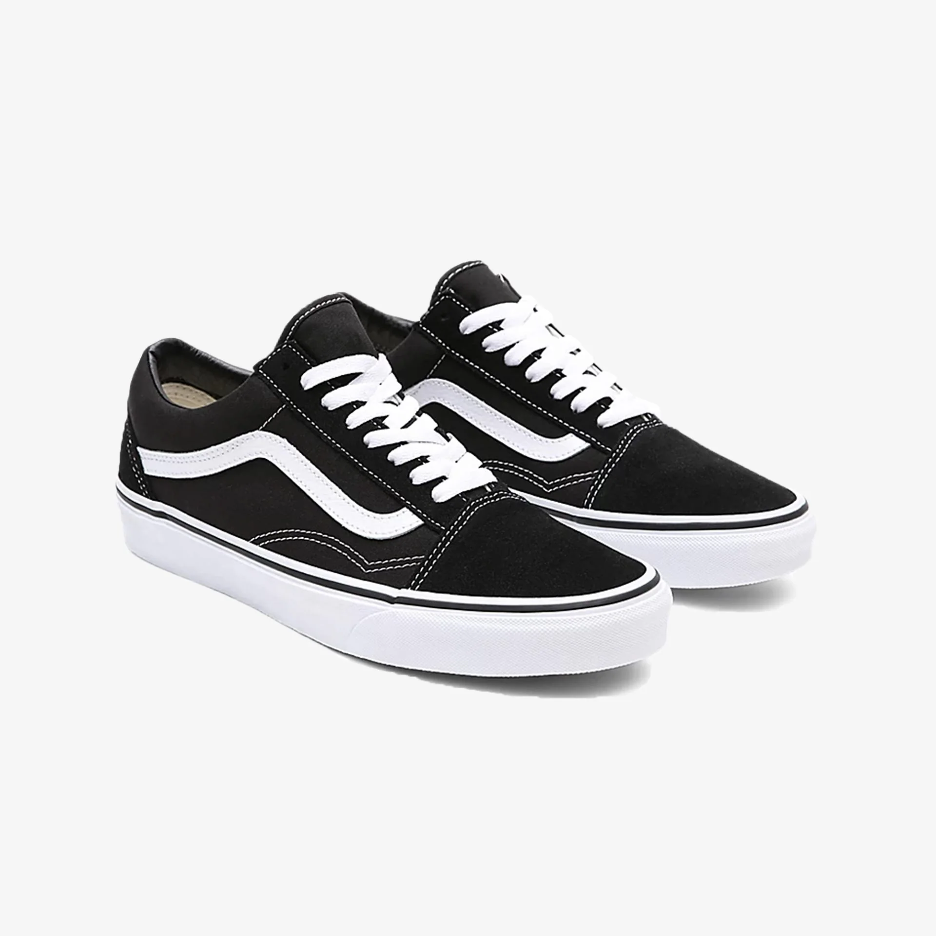 Vans | OLD SKOOL { BLACK / WHITE - Image 2