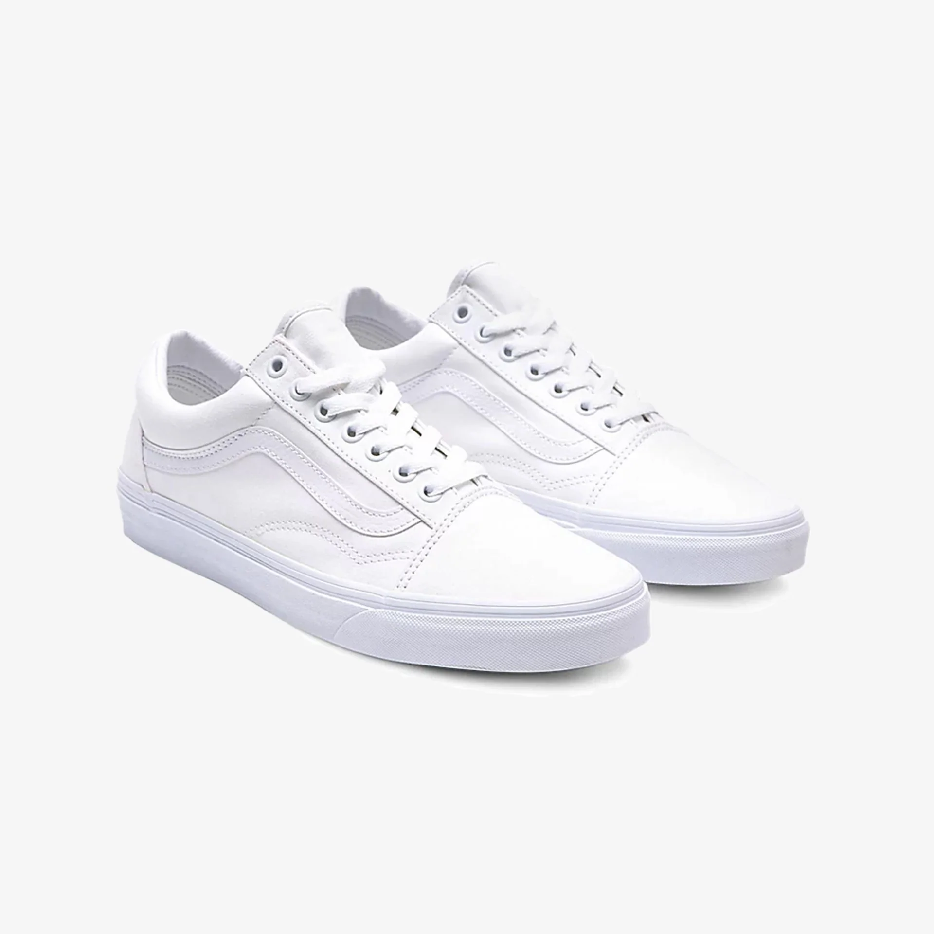 Vans | OLD SKOOL { TRUE WHITE - Image 2