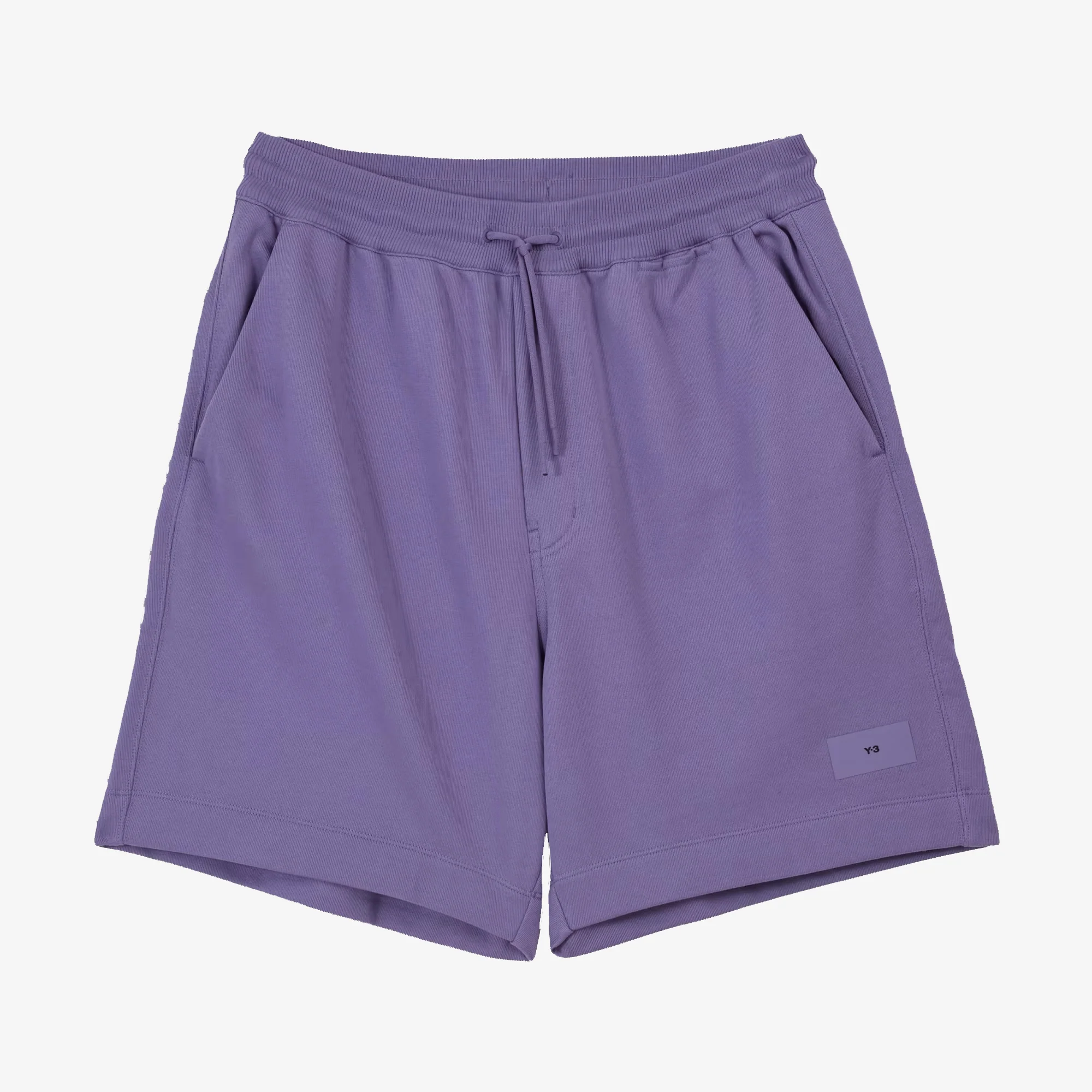 Y-3 | ORGANIC COTTON TERRY SHORTS  { TECH PURPLE - Image 3