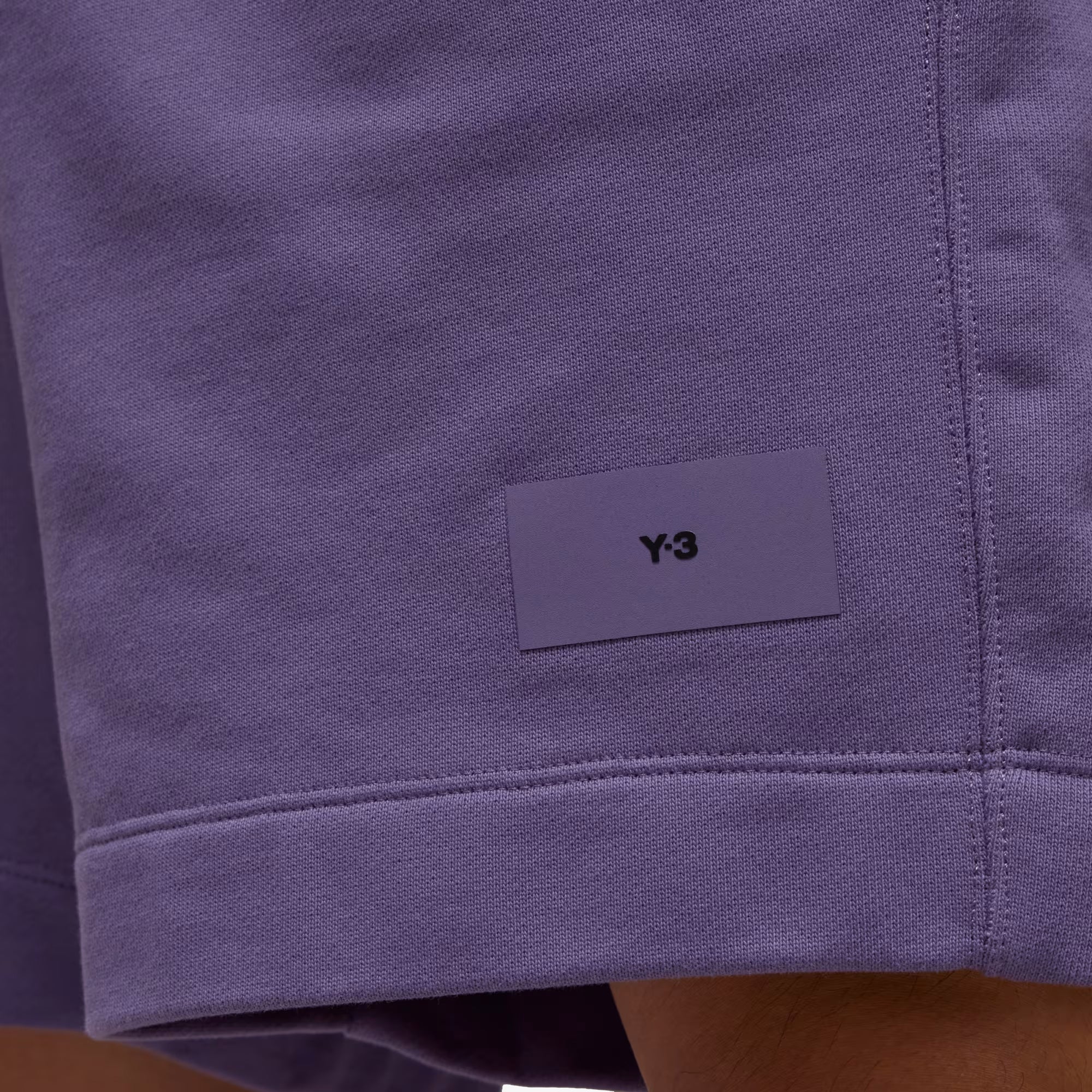Y-3 | ORGANIC COTTON TERRY SHORTS  { TECH PURPLE - Image 5