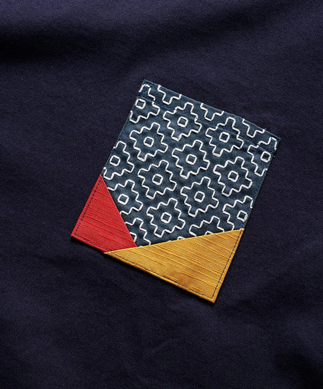 FDMTL | ORIGAMI TEE { NAVY - Image 2