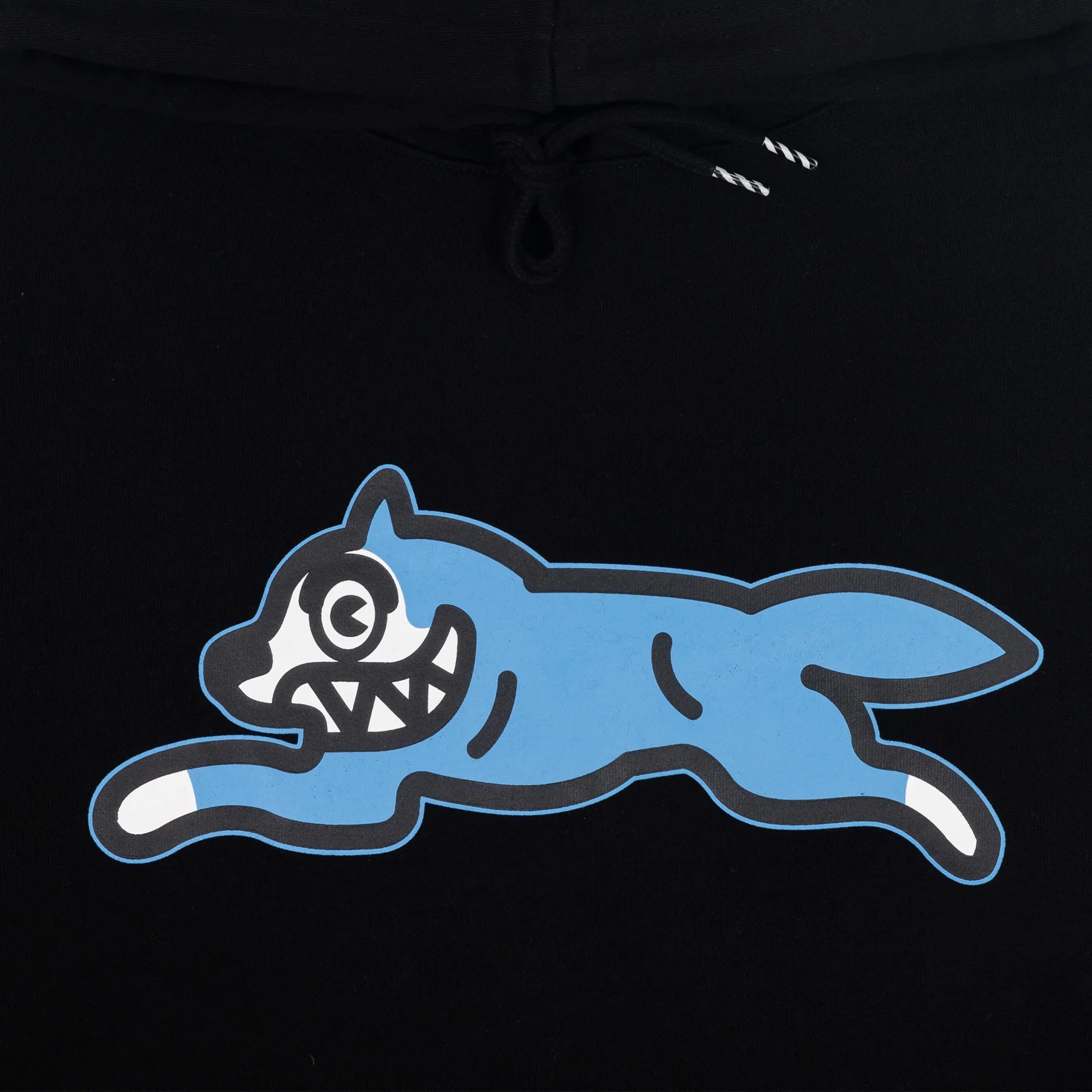 Icecream | OVERLAP HOODIE  { BLACK - Image 3