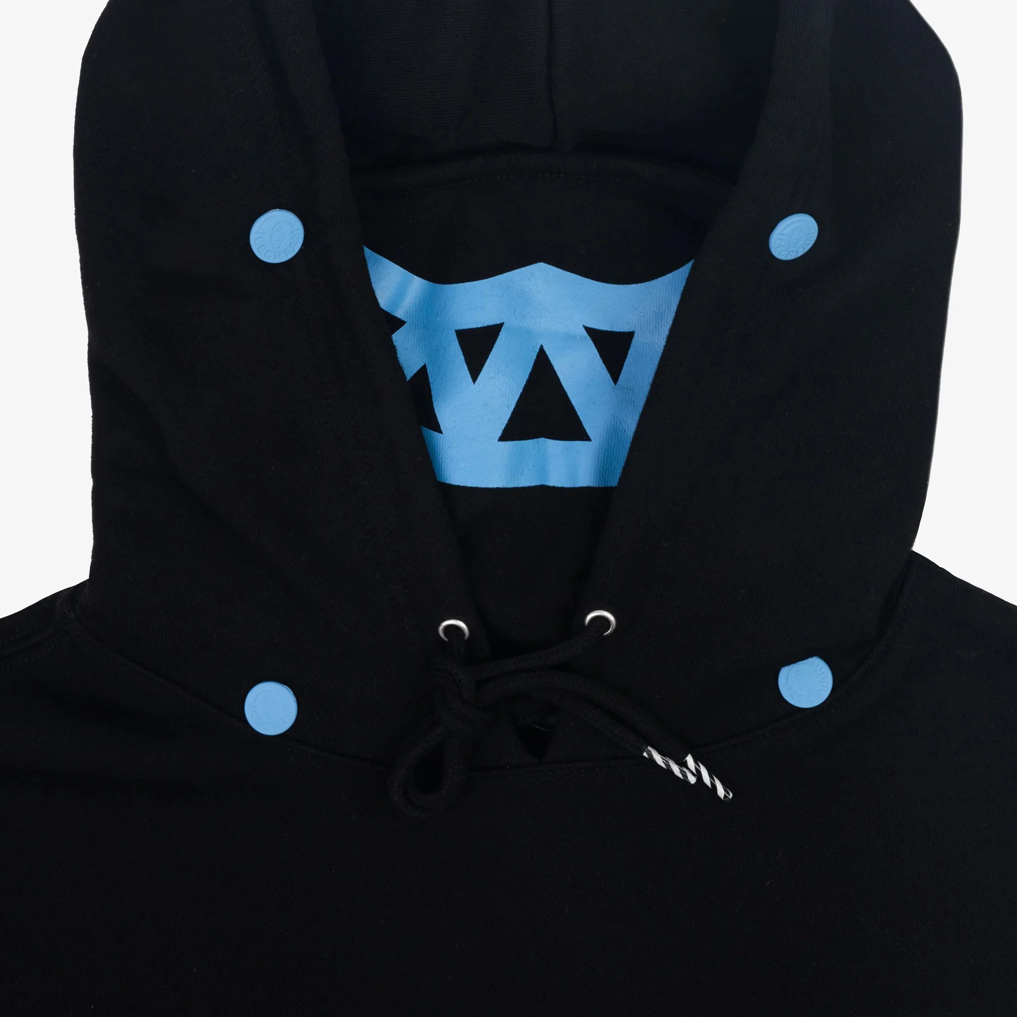 Icecream | OVERLAP HOODIE  { BLACK - Image 4