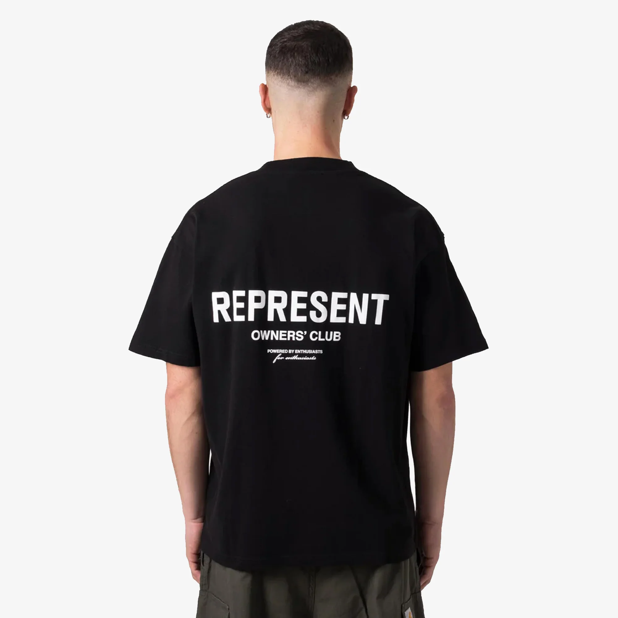 Represent | OWNERS CLUB T-SHIRT { BLACK - Image 2