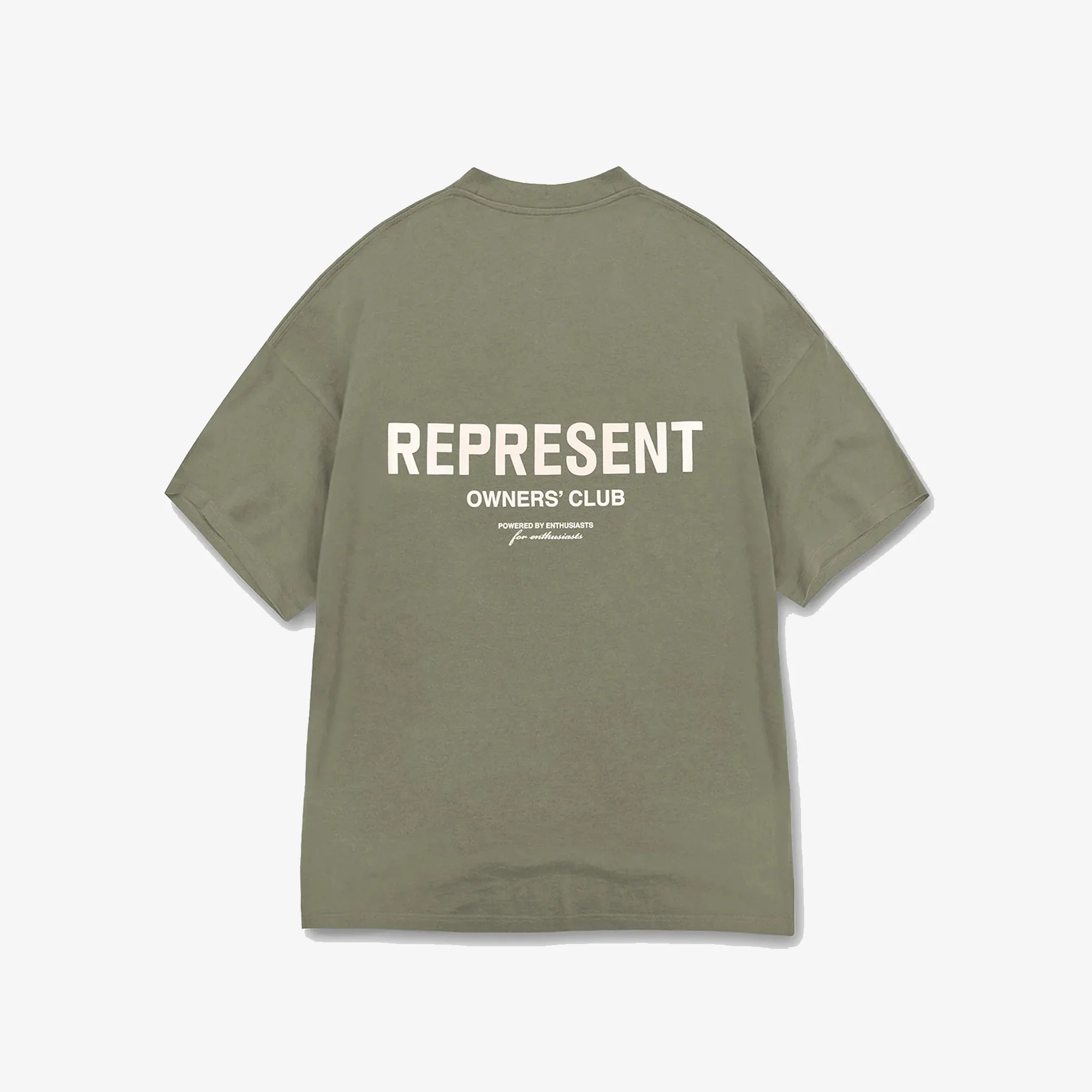 Represent | OWNERS CLUB T-SHIRT { OLIVE - Image 5