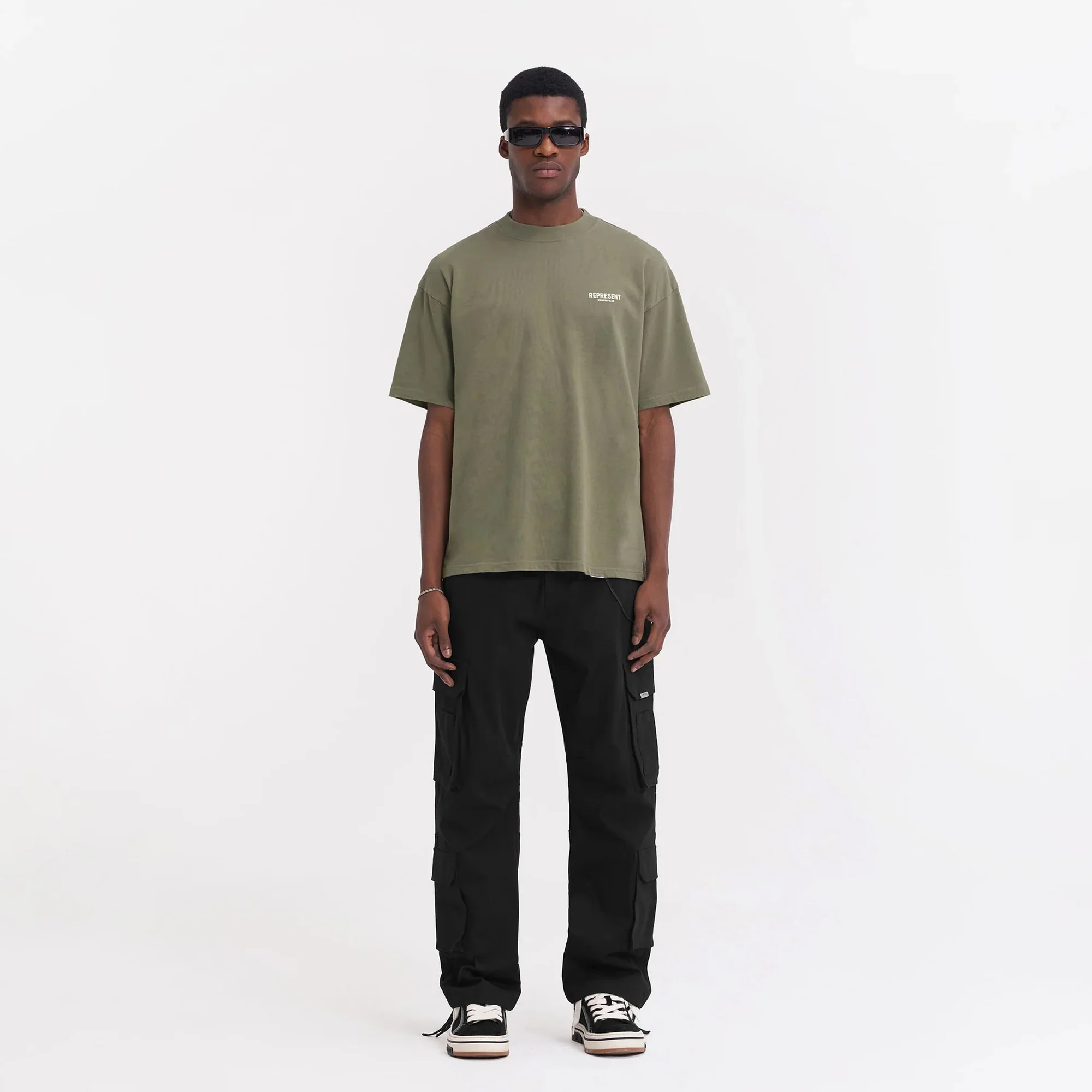 Represent | OWNERS CLUB T-SHIRT { OLIVE - Image 7