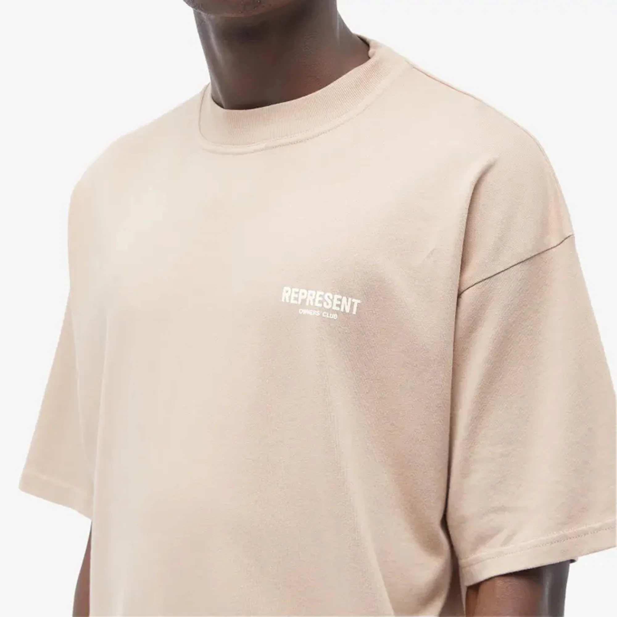 Represent | OWNERS CLUB T-SHIRT { STUCCO - Image 4
