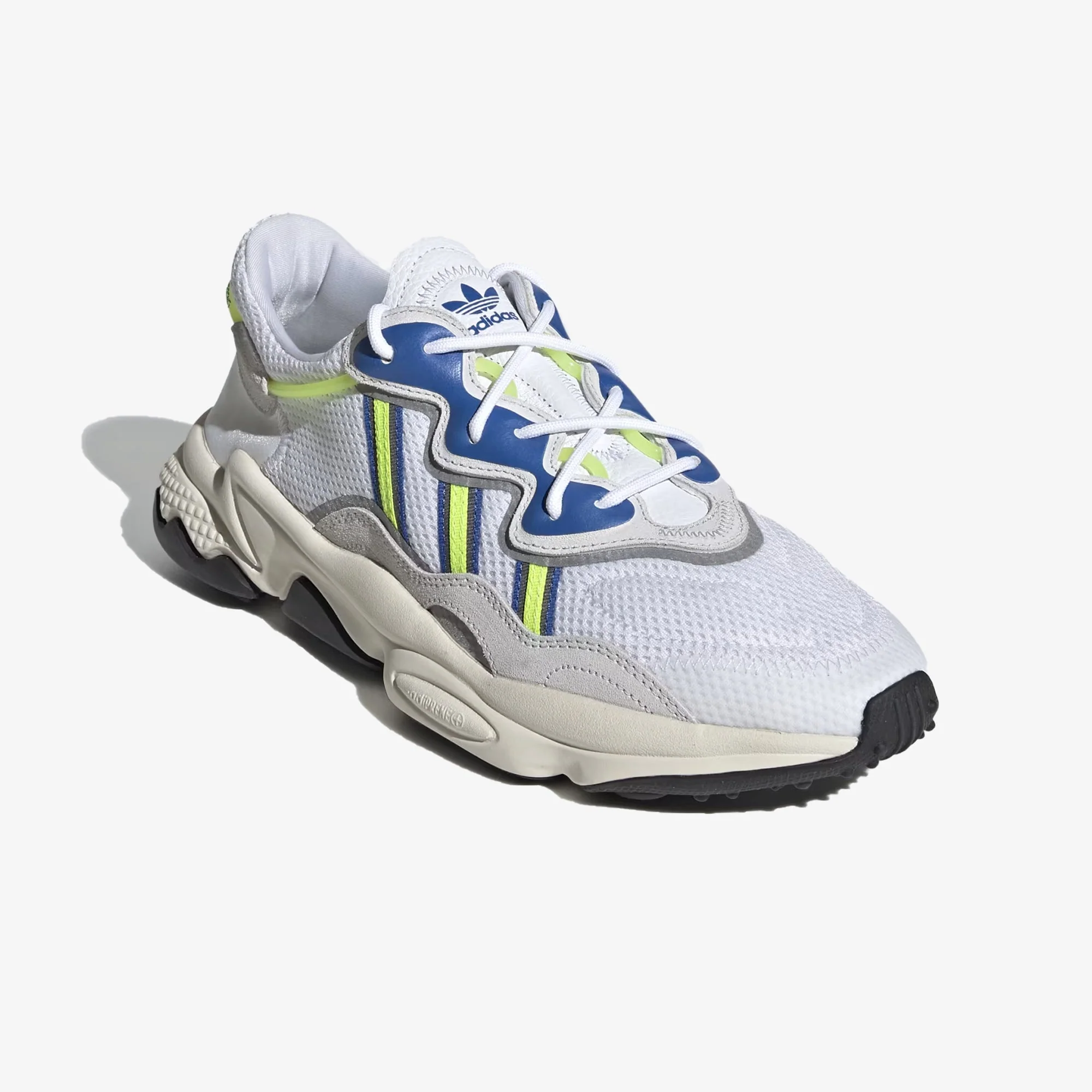 ADIDAS ORIGINALS | OZWEEGO { WHITE/GREY ONE/SOLAR YELLOW - Image 2