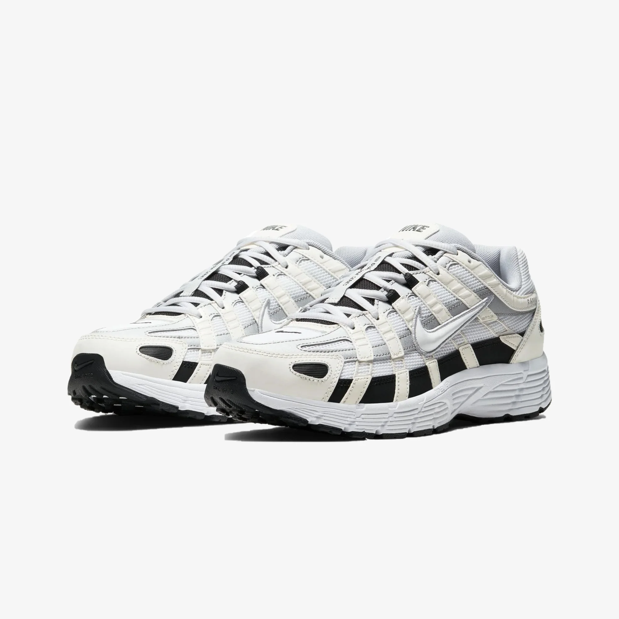 Nike | P-6000 { SAIL/WHITE-WOLF GREY-METALLIC SILVER - Image 2