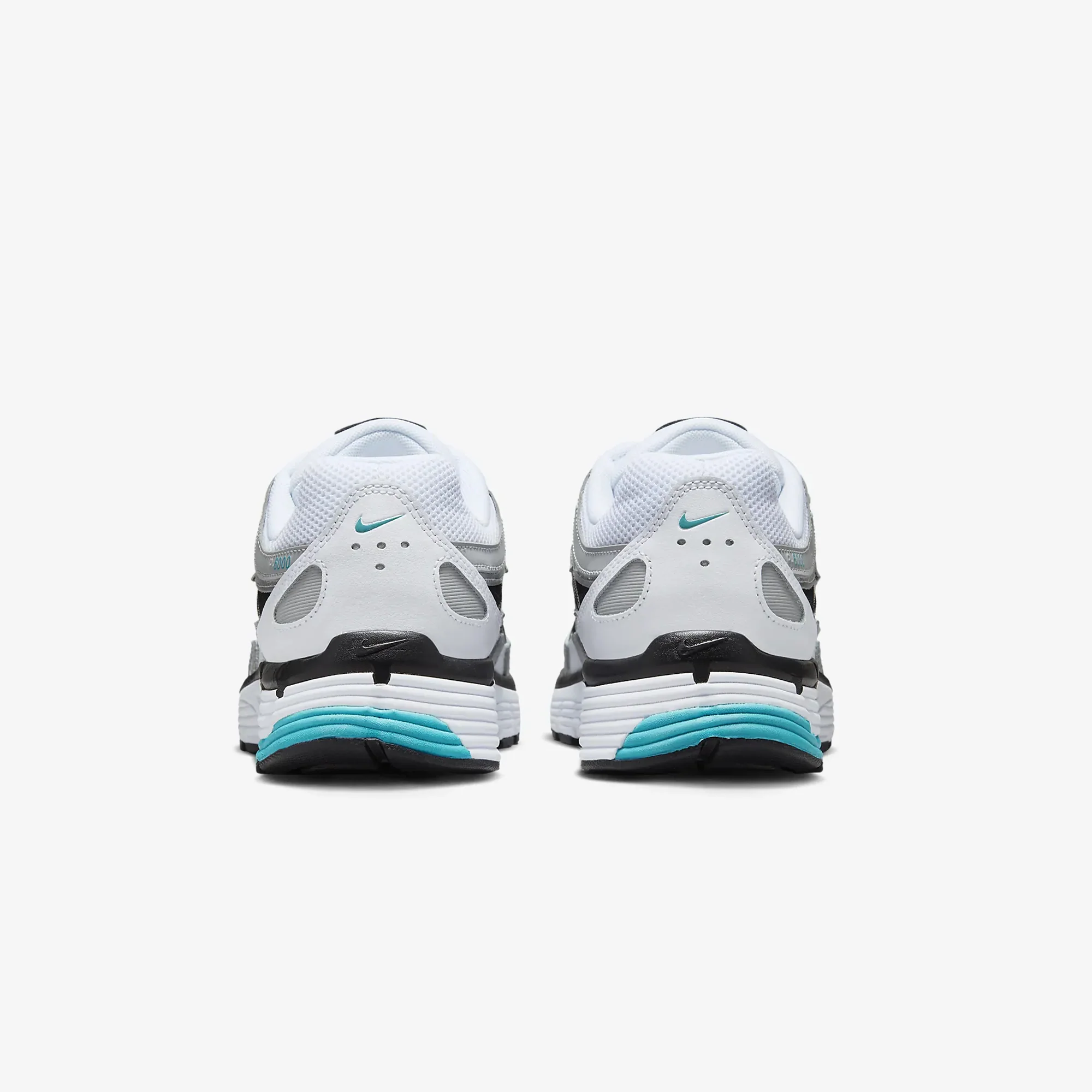 Nike | P-6000 { WHITE/DUSTY CACTUS-METALLIC SILVER-BLACK - Image 3