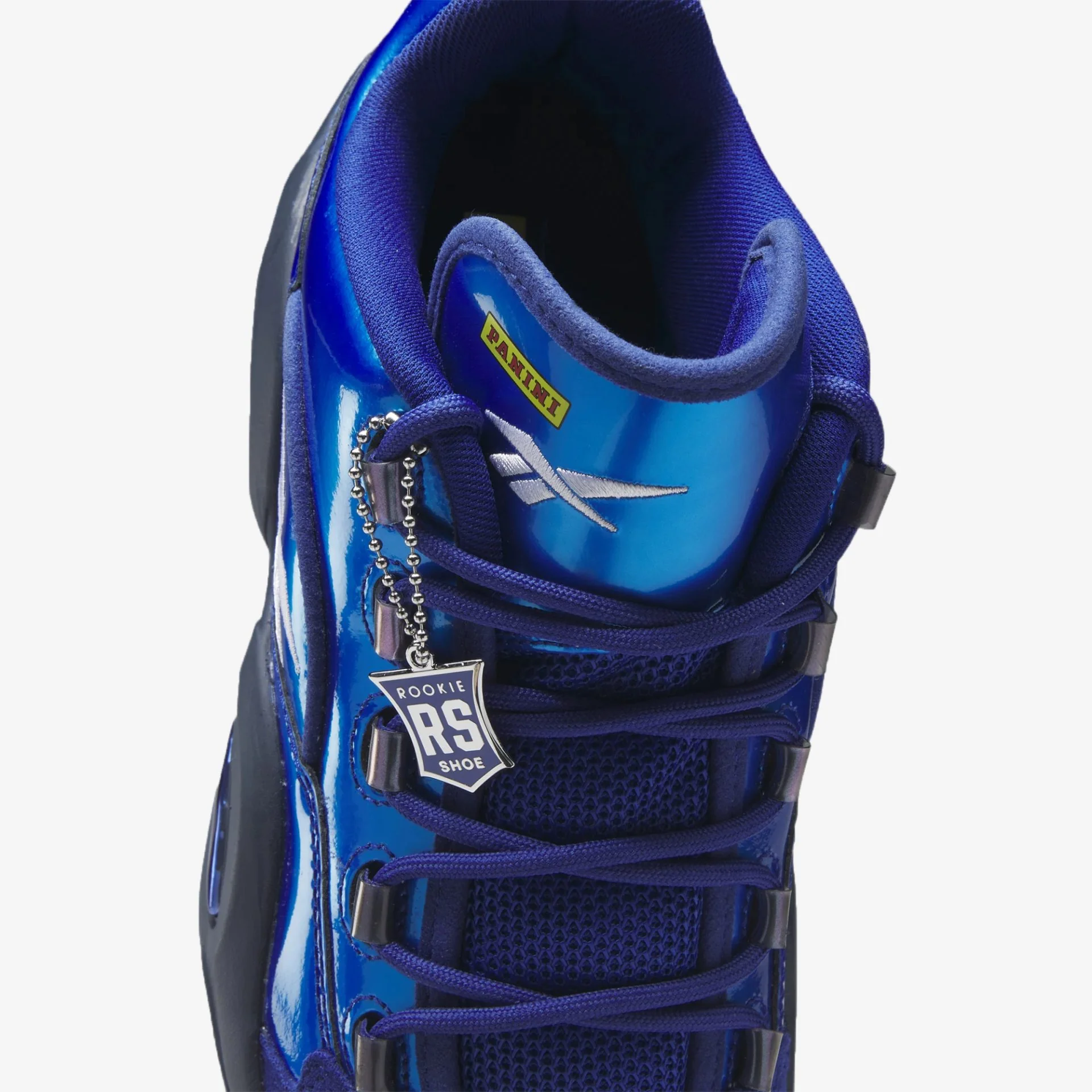 Reebok | PANINI QUESTION LOW BASKETBALL { BLUE - Image 4