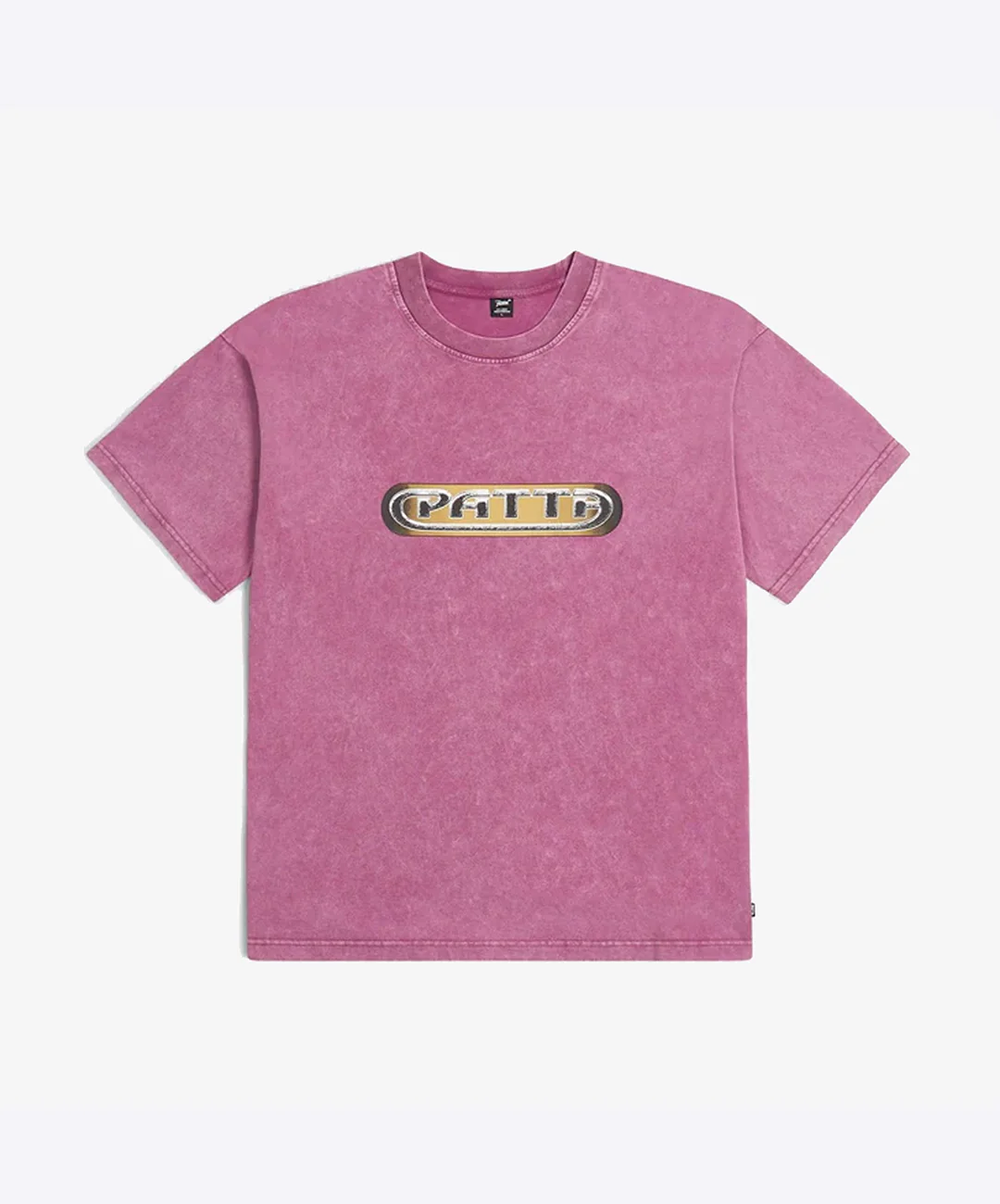 PATTA | GILDED ACID WASHED T-SHIRT { BOYSENBERRY