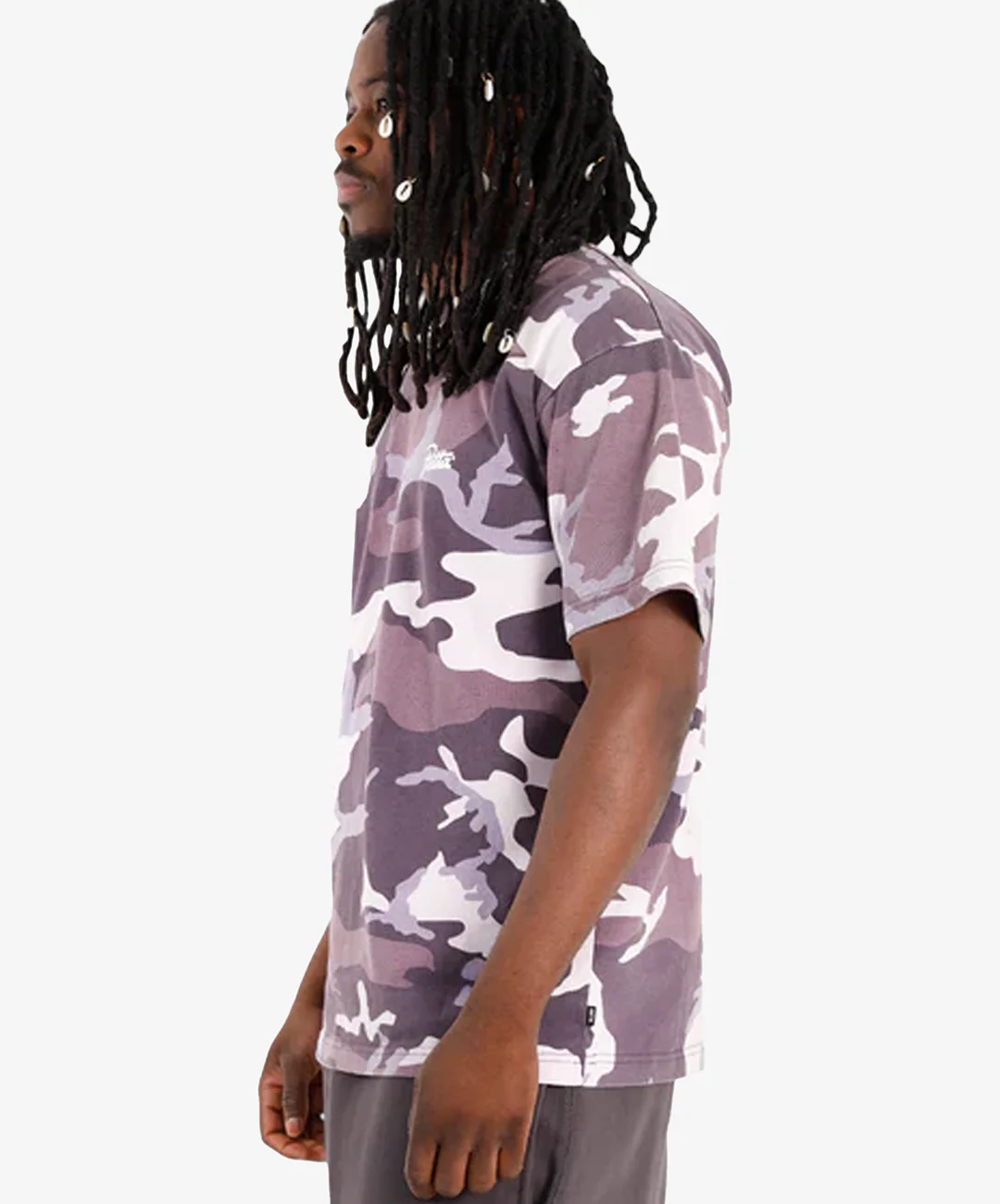 PATTA | PATTA BASIC WOODLAND CAMO T-SHIRT { MULTI - Image 3