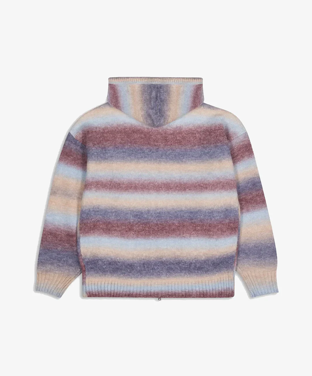 PATTA | SPACE DYE KNITTED HOODED SWEATER { MULTI - Image 2
