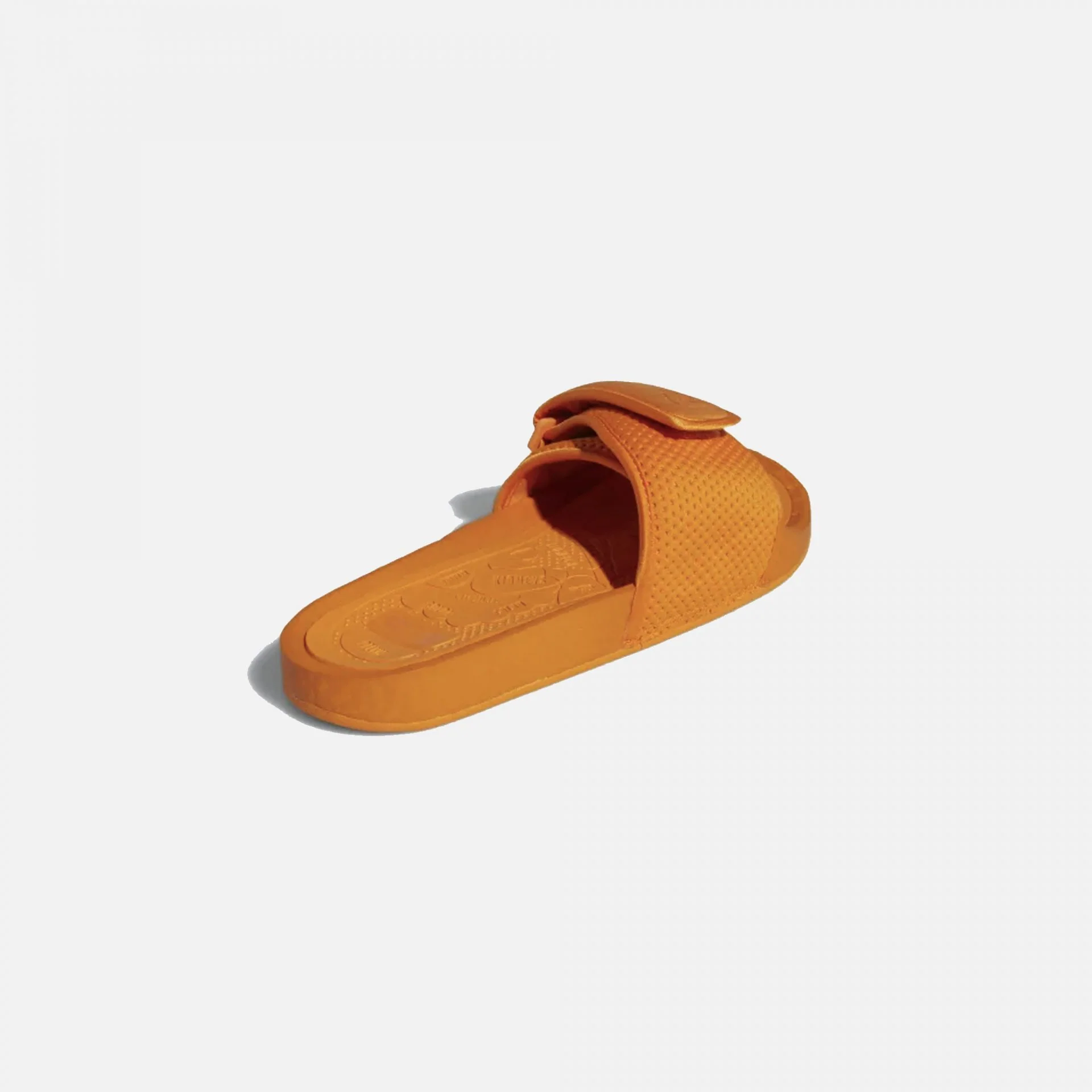 Adidas Originals | PHARRELL WILLIAMS CHANCLETAS HU SLIDES BRIGHT ORANGE - Image 3