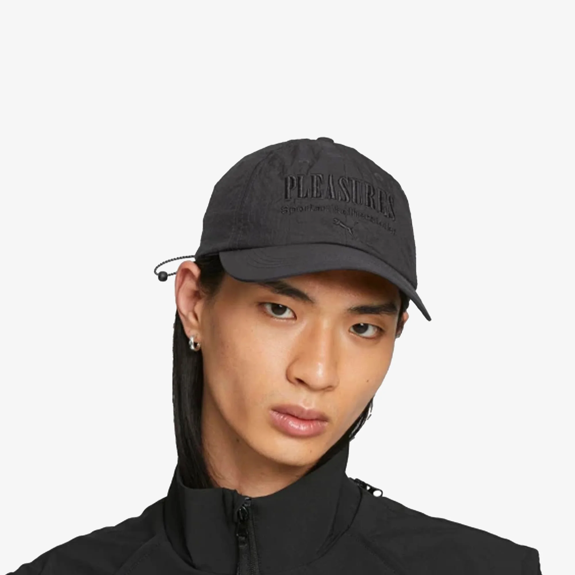 Puma | PLEASURES x BASEBALL CAP { BLACK - Image 2