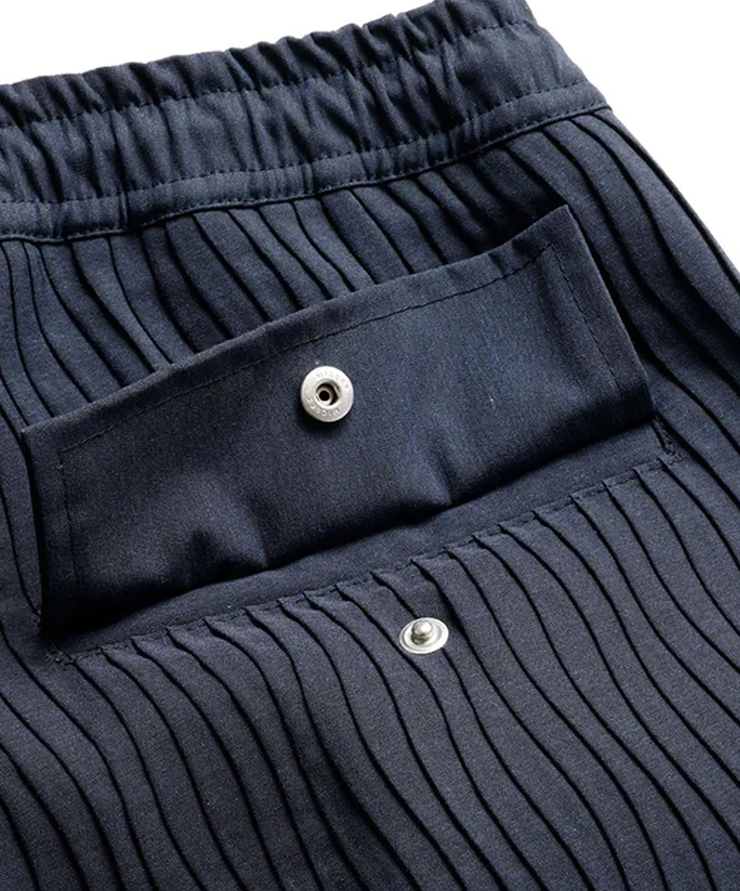 FDMTL | PLEATED CARGO PANTS { NAVY - Image 6