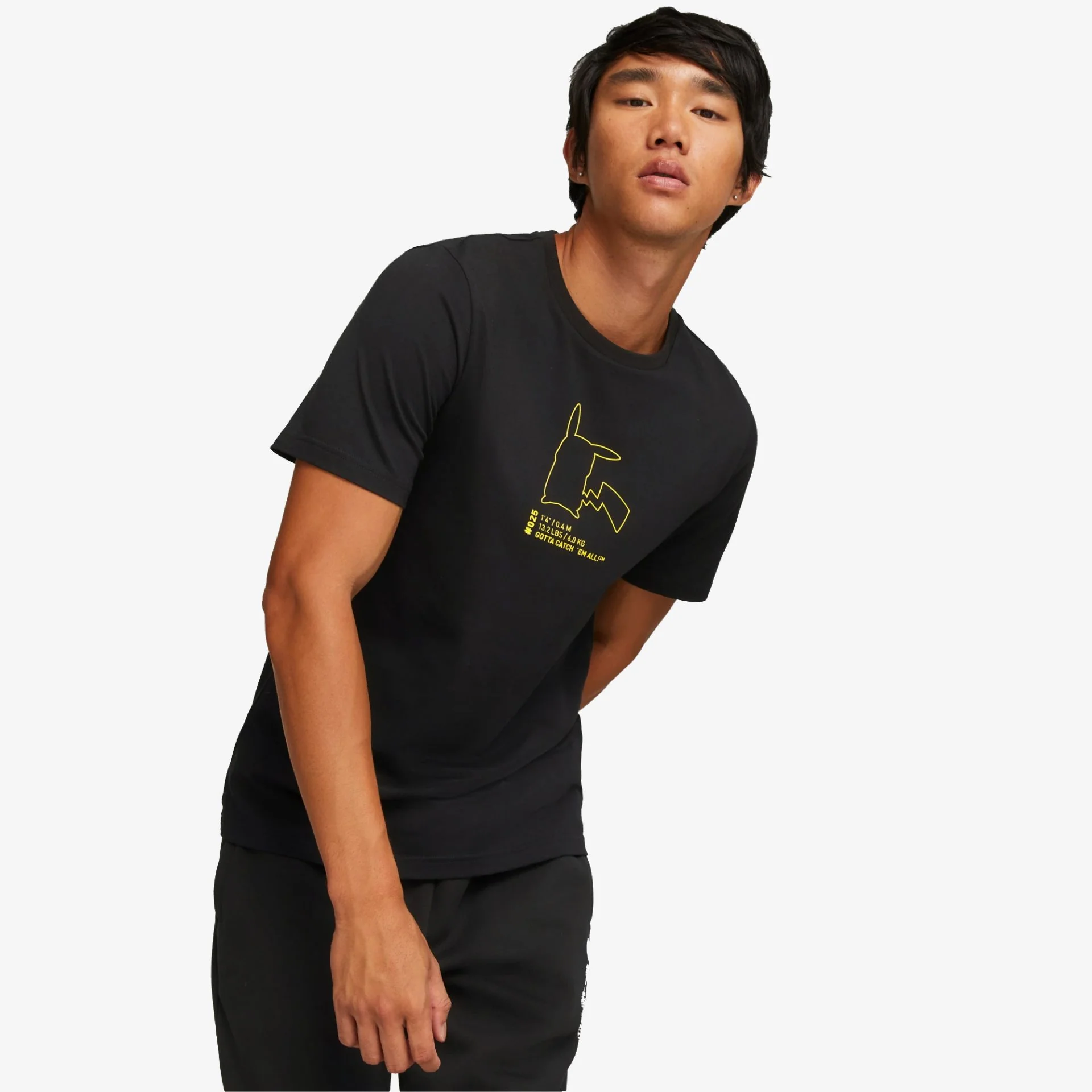 Puma | POKÉMON TEE { BLACK
