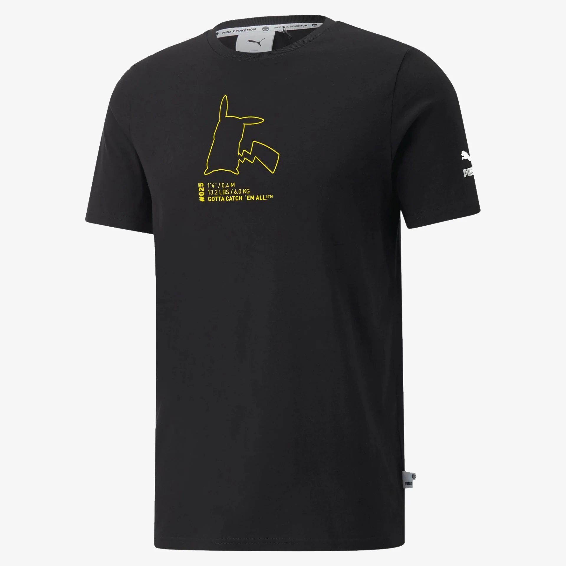 Puma | POKÉMON TEE { BLACK - Image 3