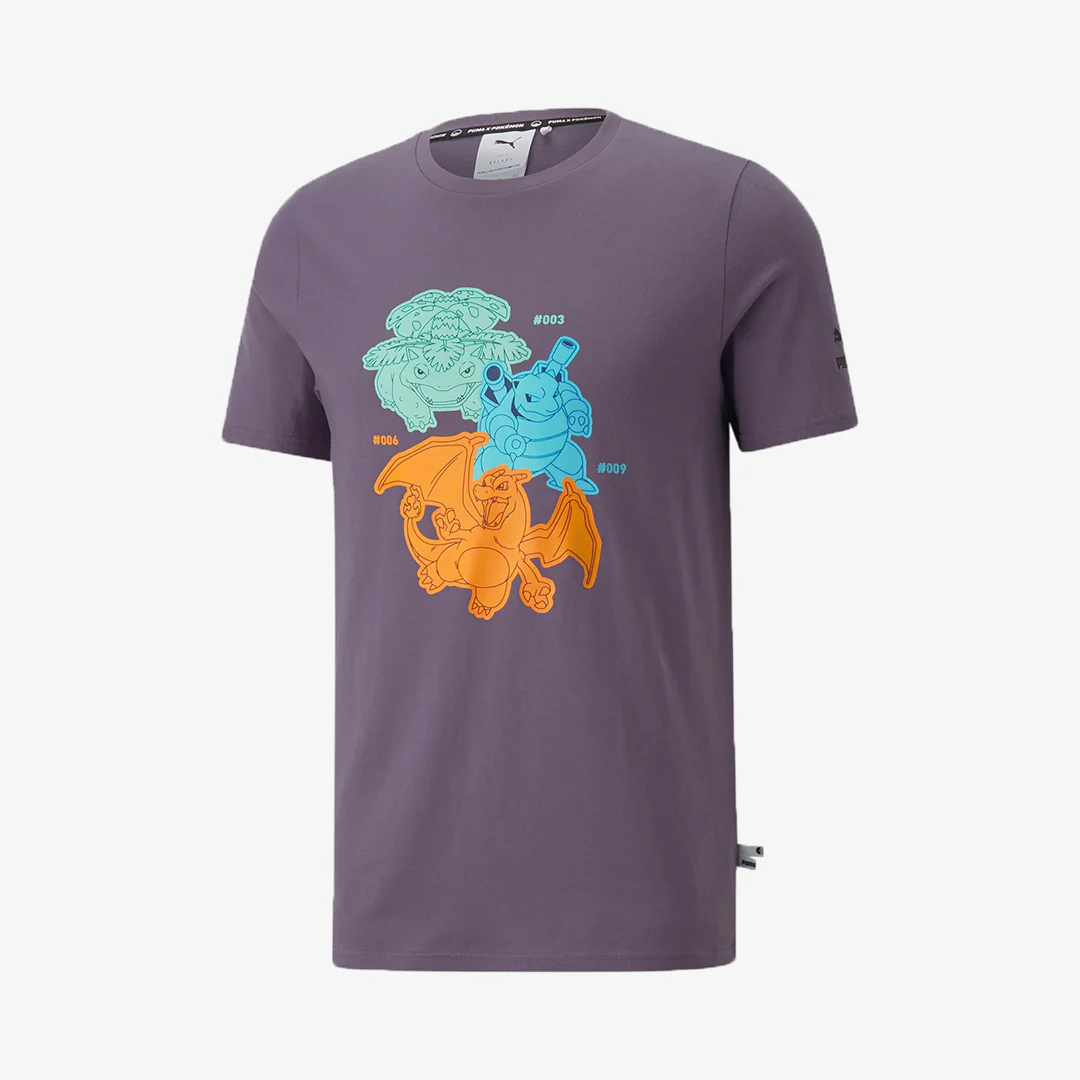 Puma | POKÉMON TEE { PURPLE - Image 2