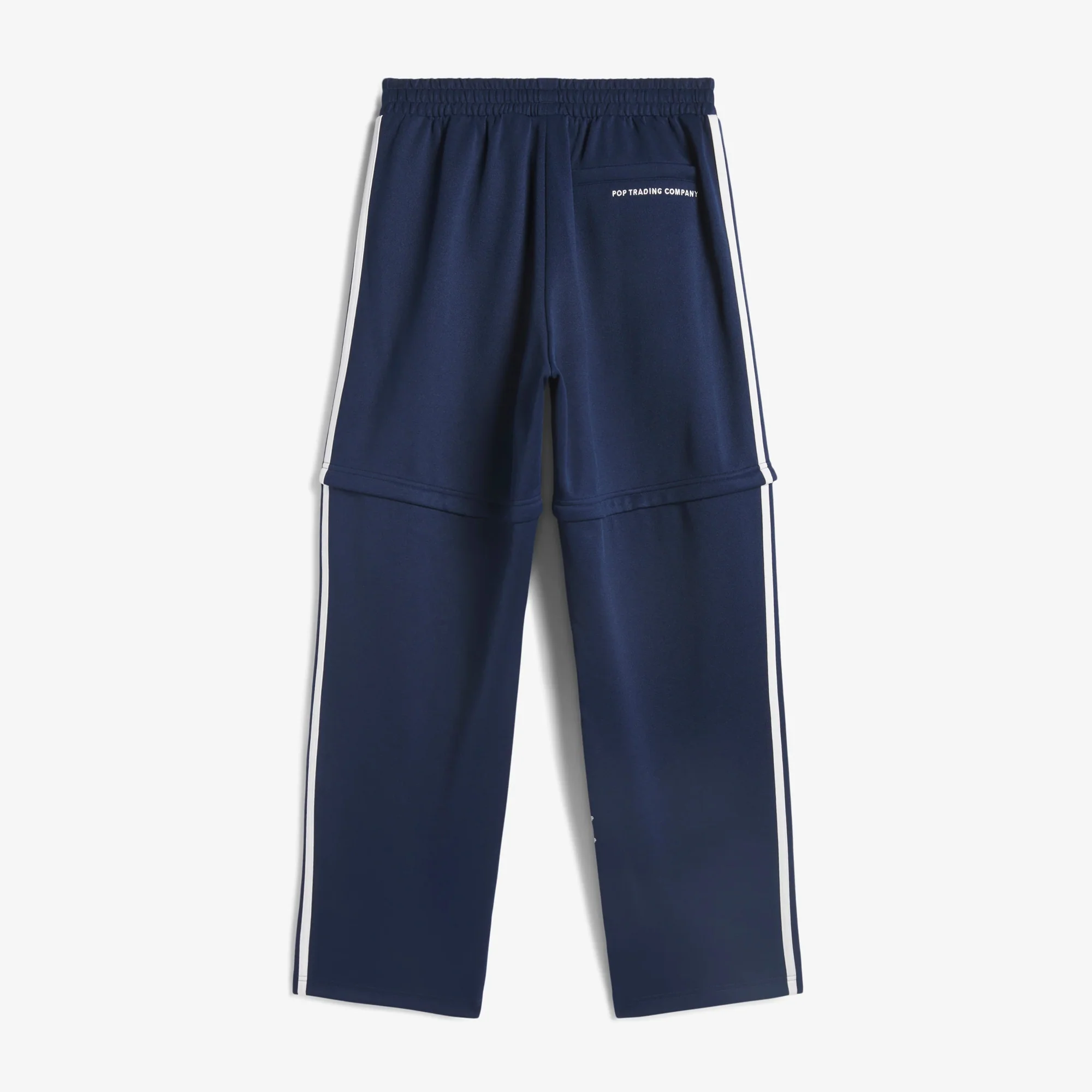 Adidas Originals | POP BECKENBAUER TRACK PANTS { COLLEGIATE NAVY/CHALK WHITE - Image 2