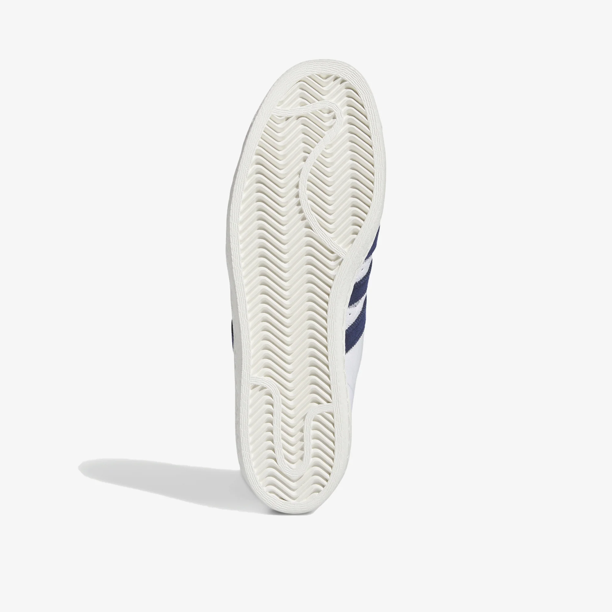 Adidas Originals | POP TRADING CO SUPERSTAR ADV TRAINERS { CLOUD WHITE/NAVY/CHALK WHITE - Image 6