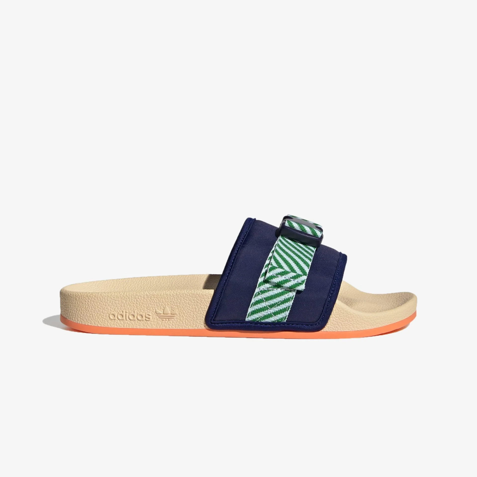 Adidas Originals | POUCHYLETTE SLIDES { NIGHT SKY/BLISS ORANGE
