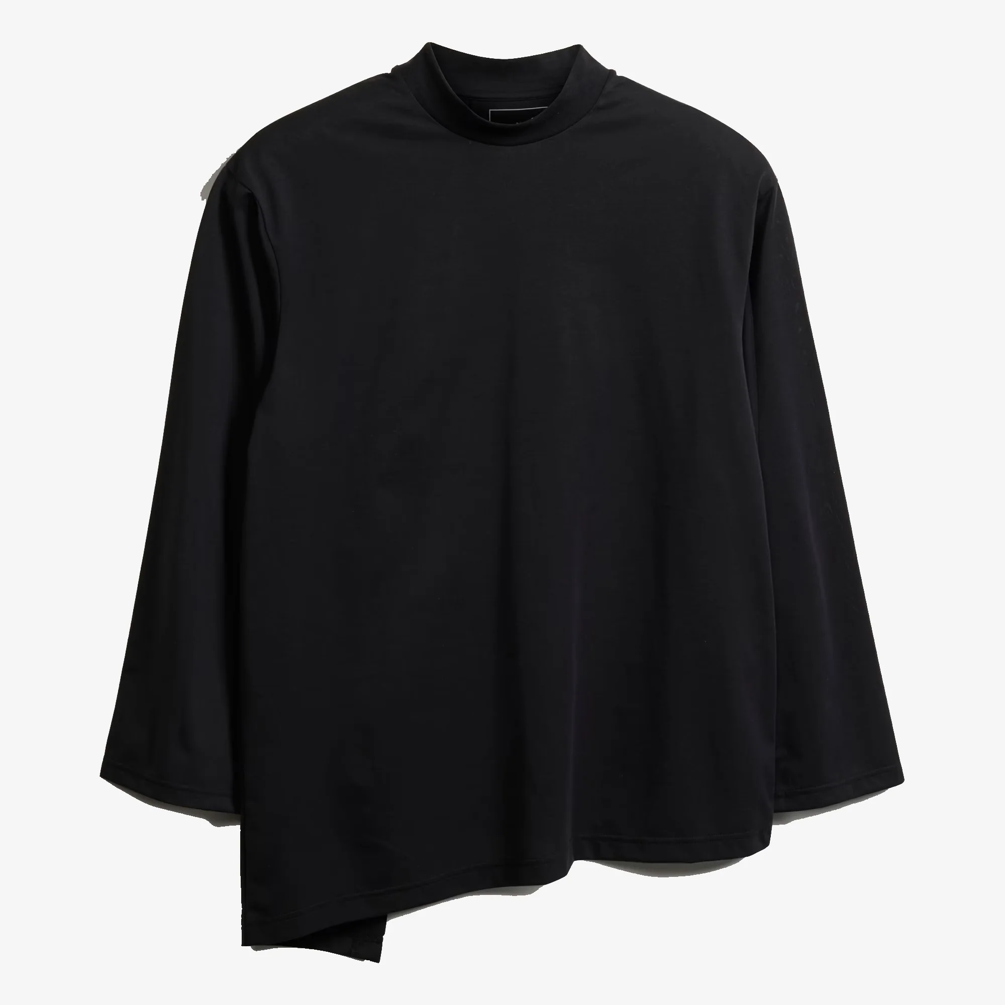 Y-3 | PREMIUM LOOSE LONG SLEEVE TEE { BLACK - Image 3