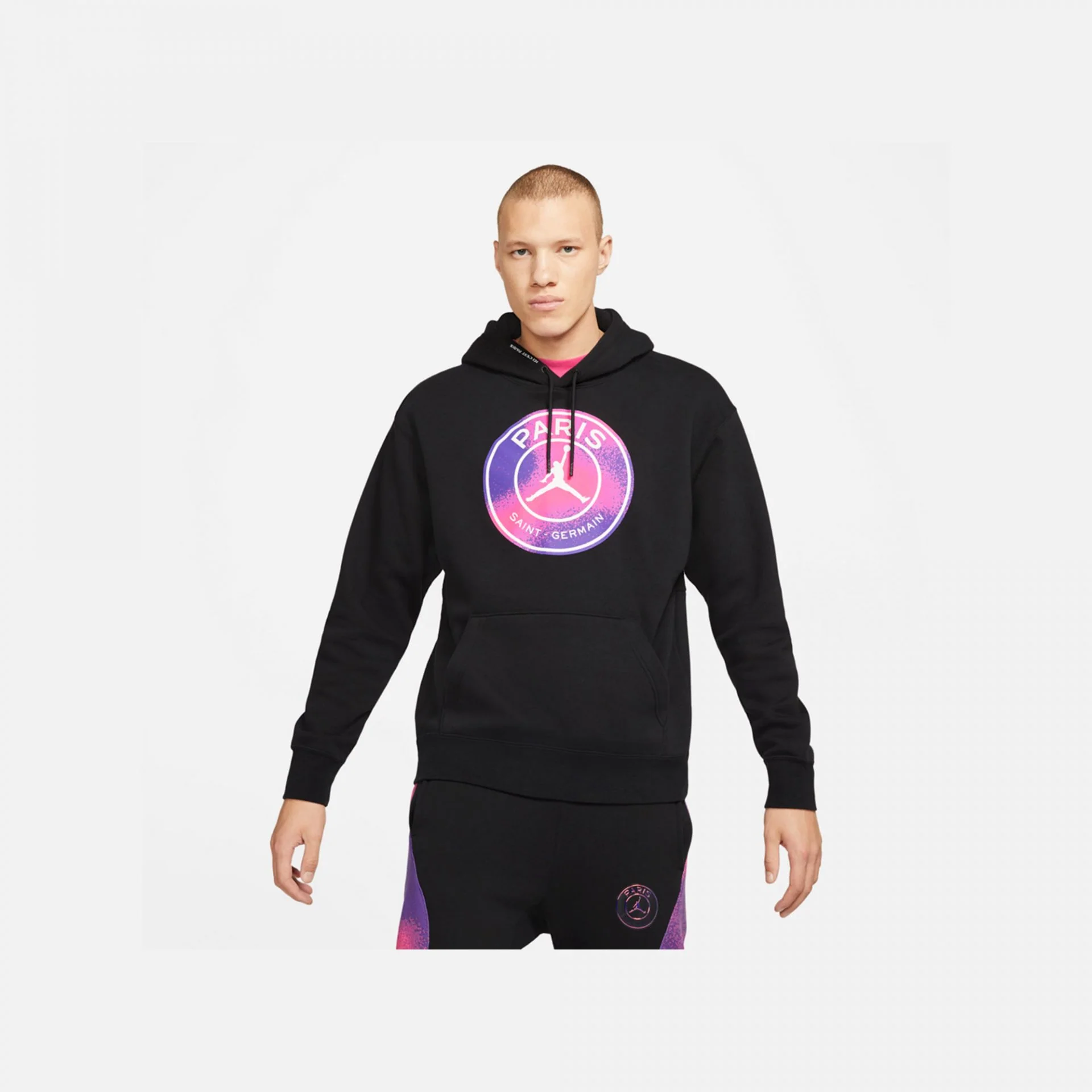 Nike | PSG LOGO FLEECE PULLOVER HOODIE - Image 2