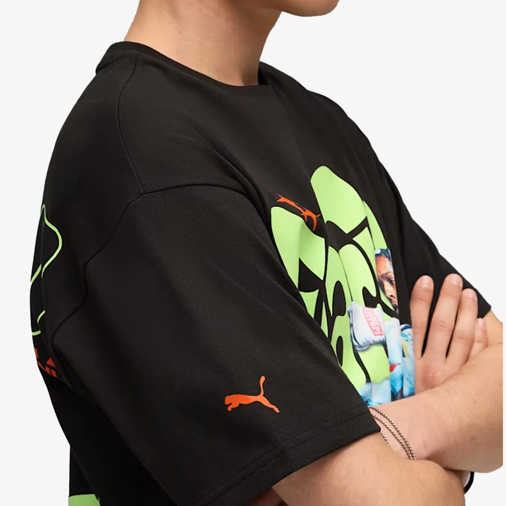 PUMA | A$AP ROCKY x PUMA FLACKO DRIVE TEE { PUMA BLACK - Image 5