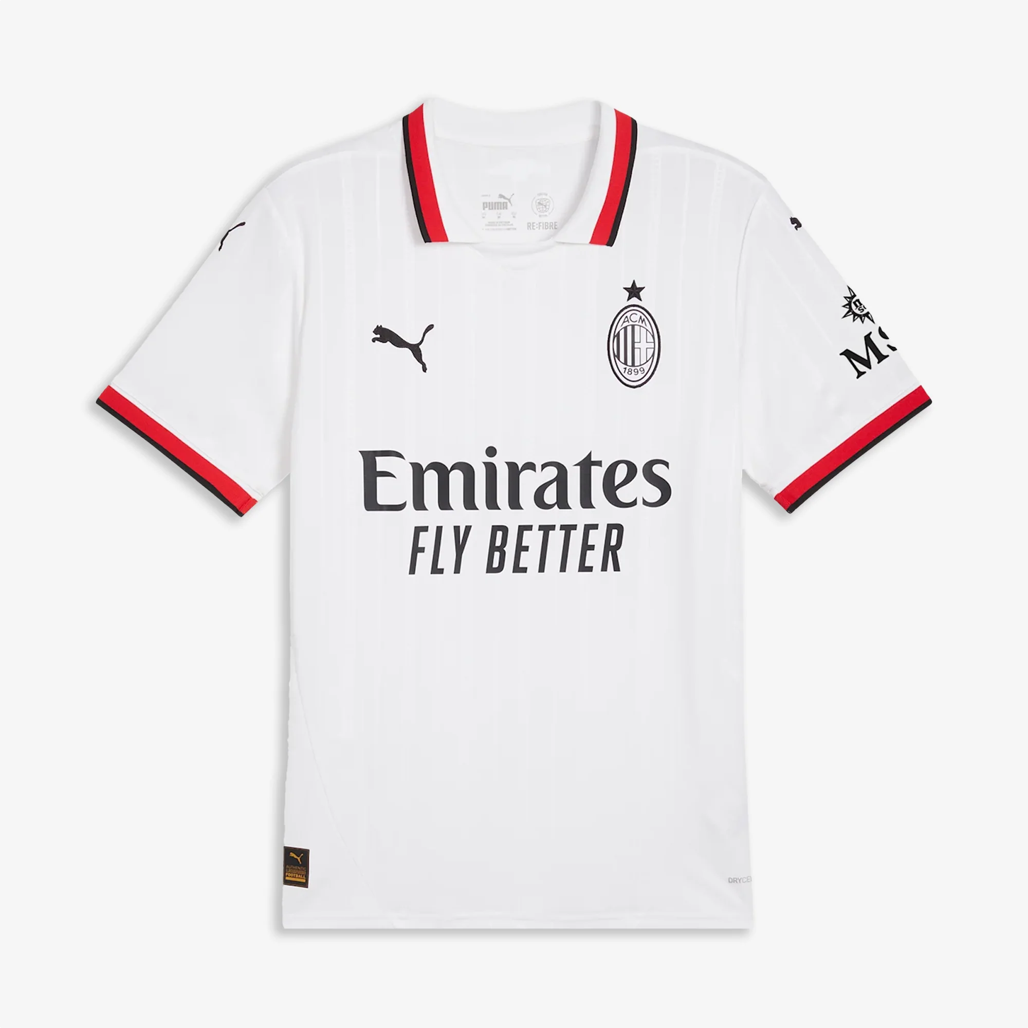 PUMA | AC MILAN 24/25 AWAY FOOTBALL JERSEY { PUMA WHITE - Image 3