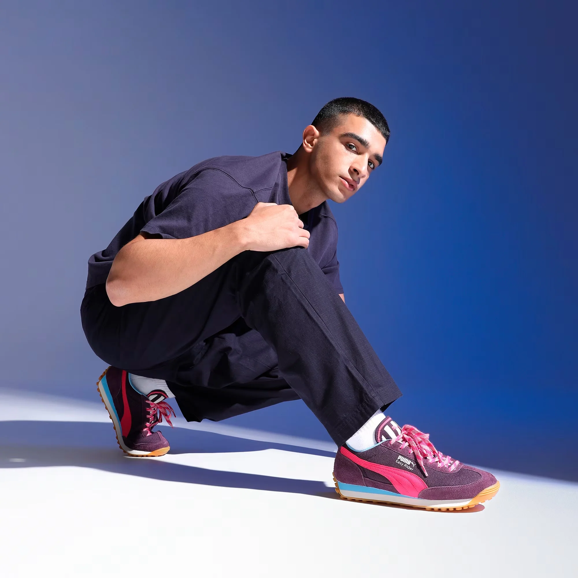 PUMA | EASY RIDER SUPERTIFO { MIDNIGHT PLUM-PINK - Image 6