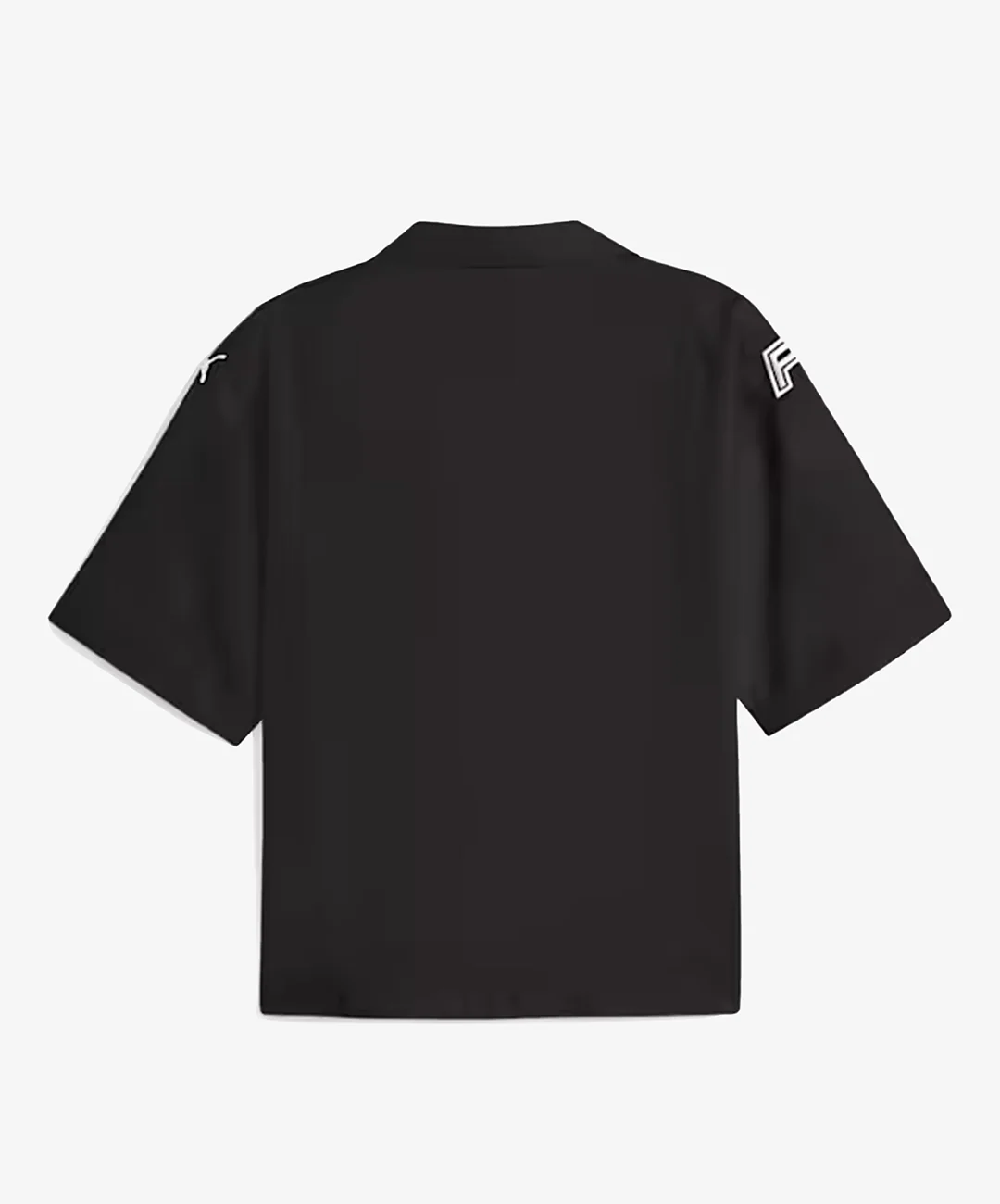 PUMA | FUTURE ARCHIVE GRAPHIC EMBROIDERED SHIRT { BLACK - Image 5
