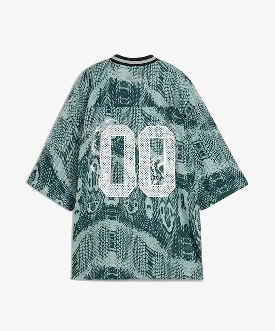 PUMA | HOOPS x HARRY POTTER BASKETBALL JERSEY { GREEN TERRAIN-AOP - Image 2