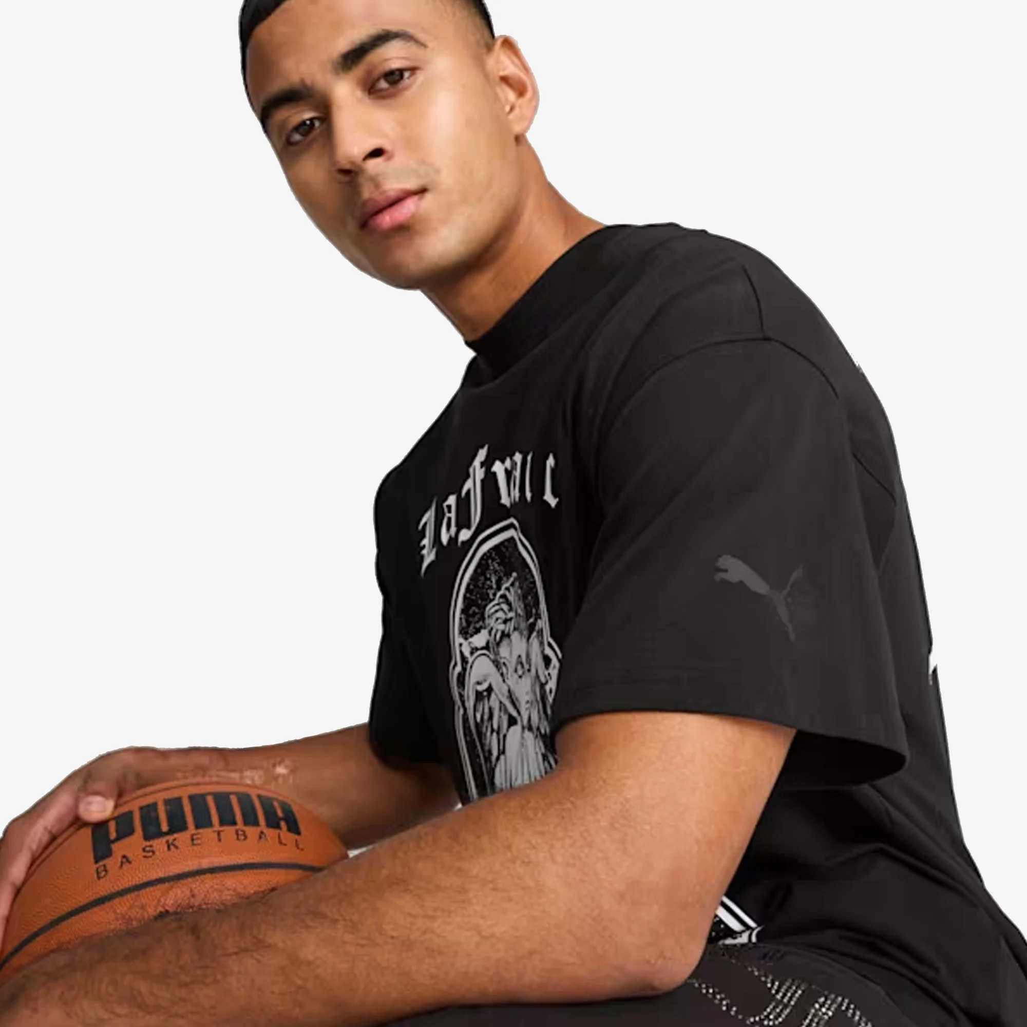 PUMA | HOOPS x LAFRANCE WRITTEN IN CHROME { BLACK - Image 5