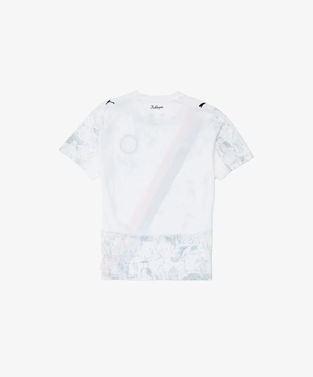 PUMA | KIDSUPER x MANCHESTER CITY JERSEY { PUMA WHITE-BLACK - Image 2